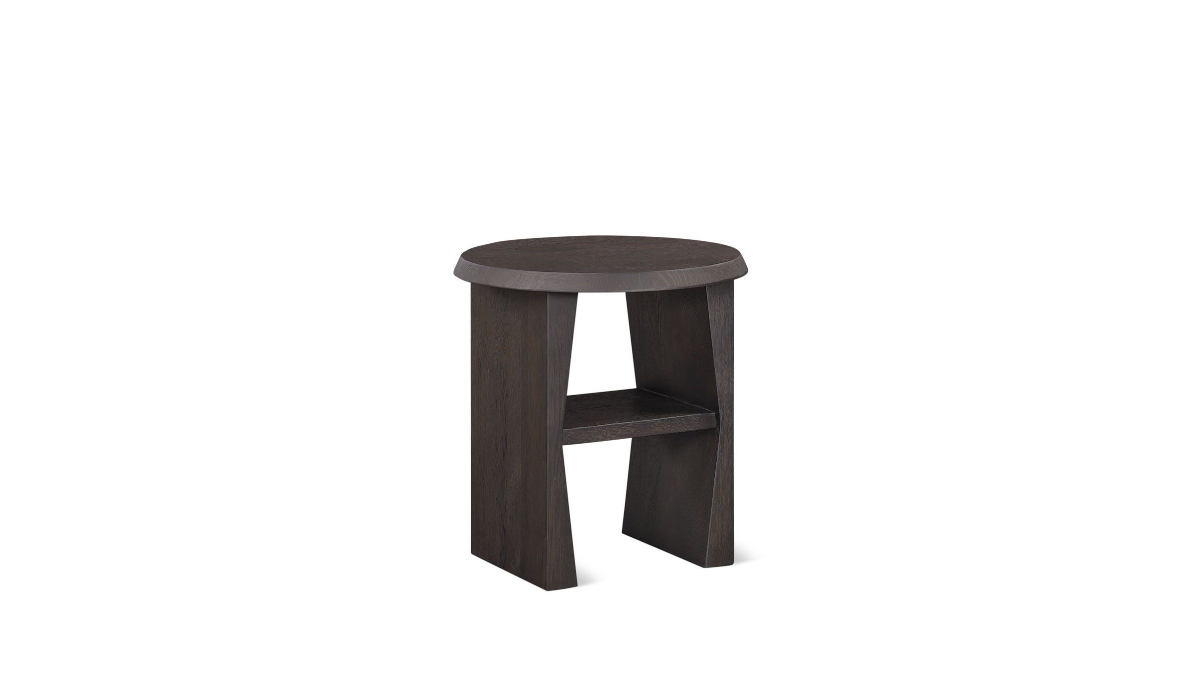 Hetta Side Table, Dark Brown Oak