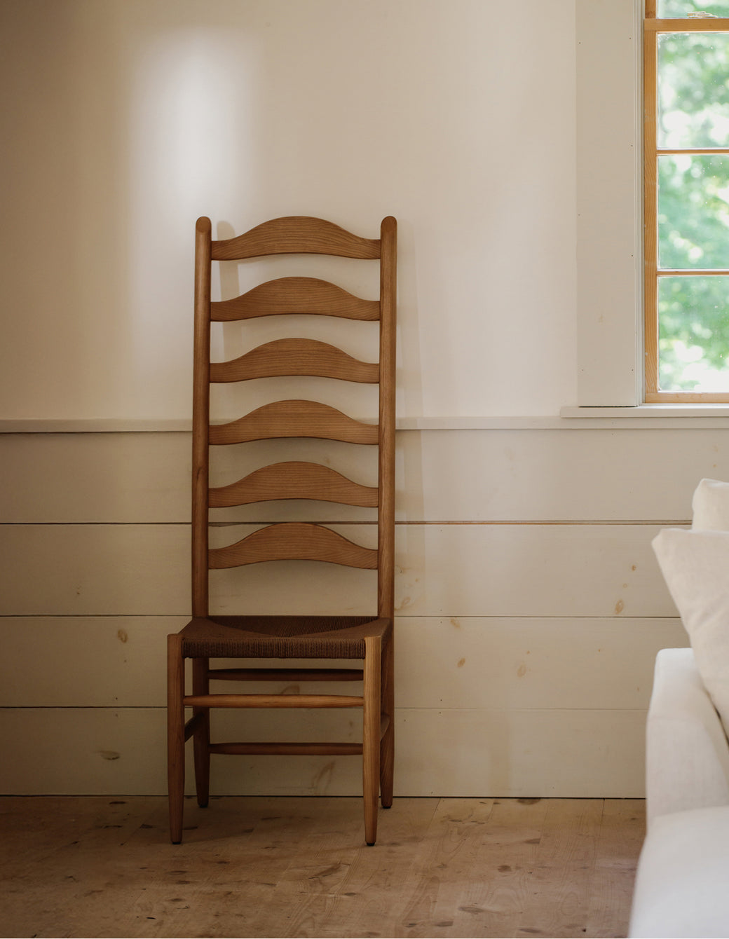 Hillside Dining Chair, Extra Tall, Golden Ash