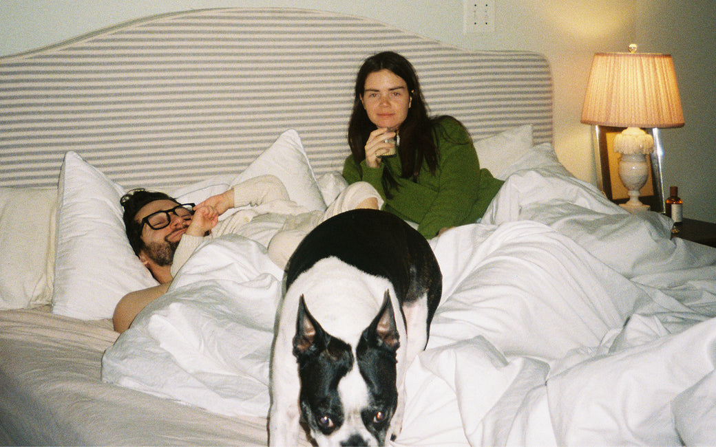 Hawthorne Bed, Queen, Whitby Stripe