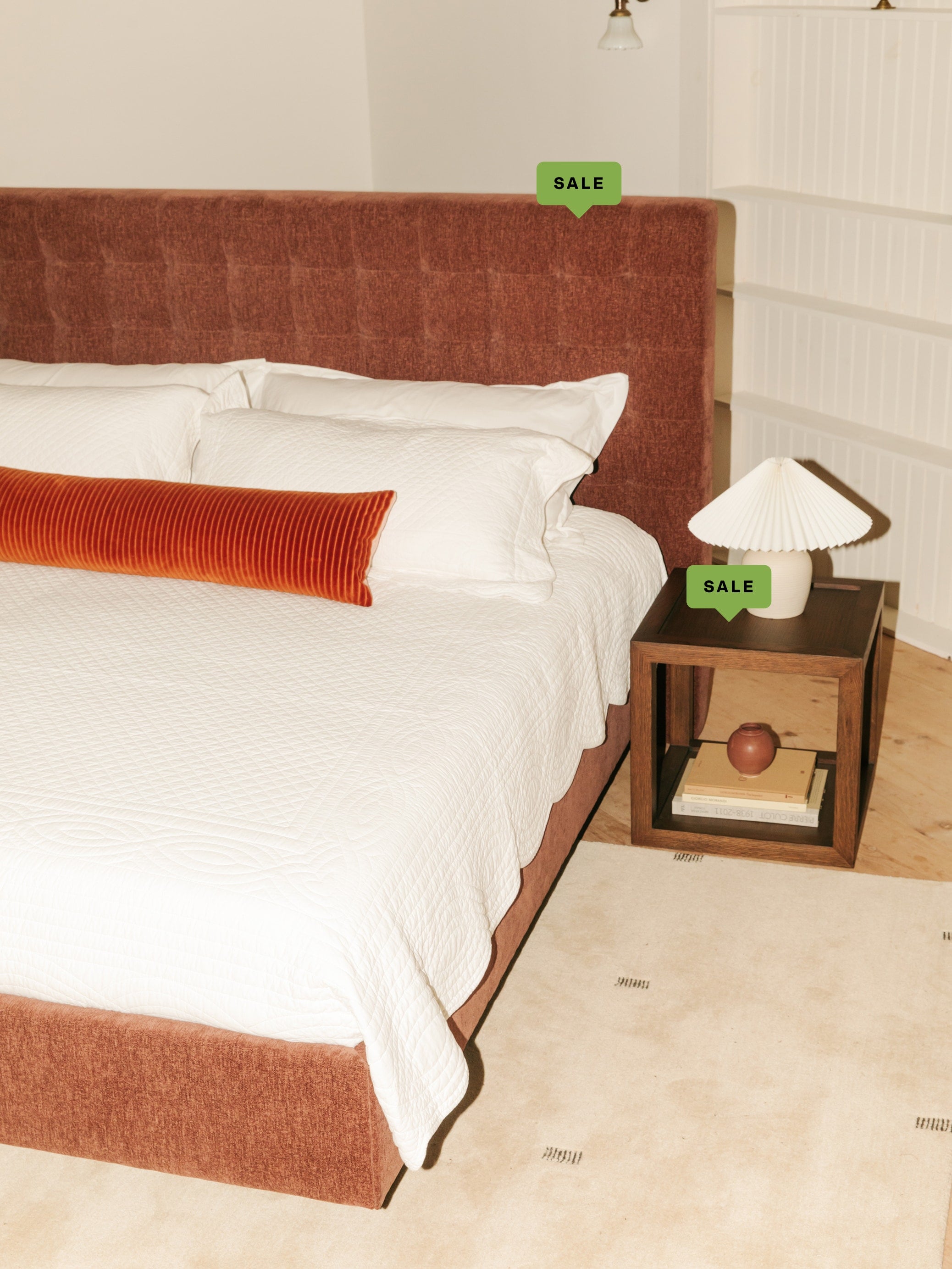 Court Queen Bed, Toffee