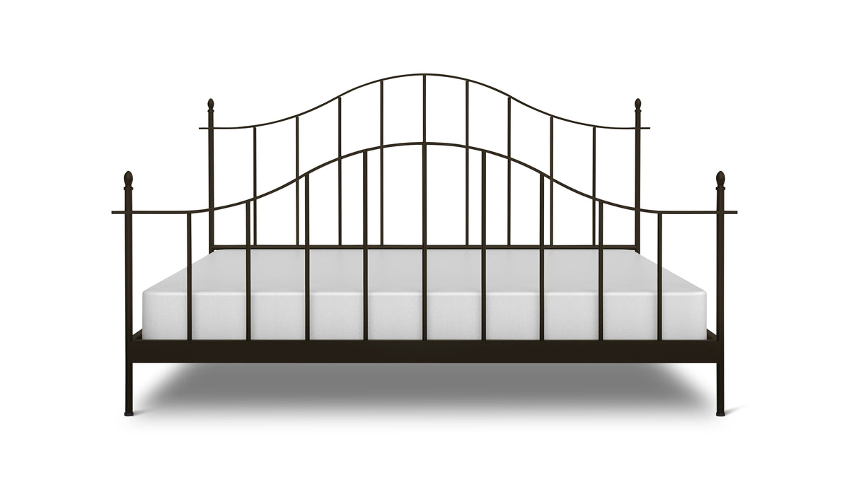 Windsor Bed, King, Aged Iron_image