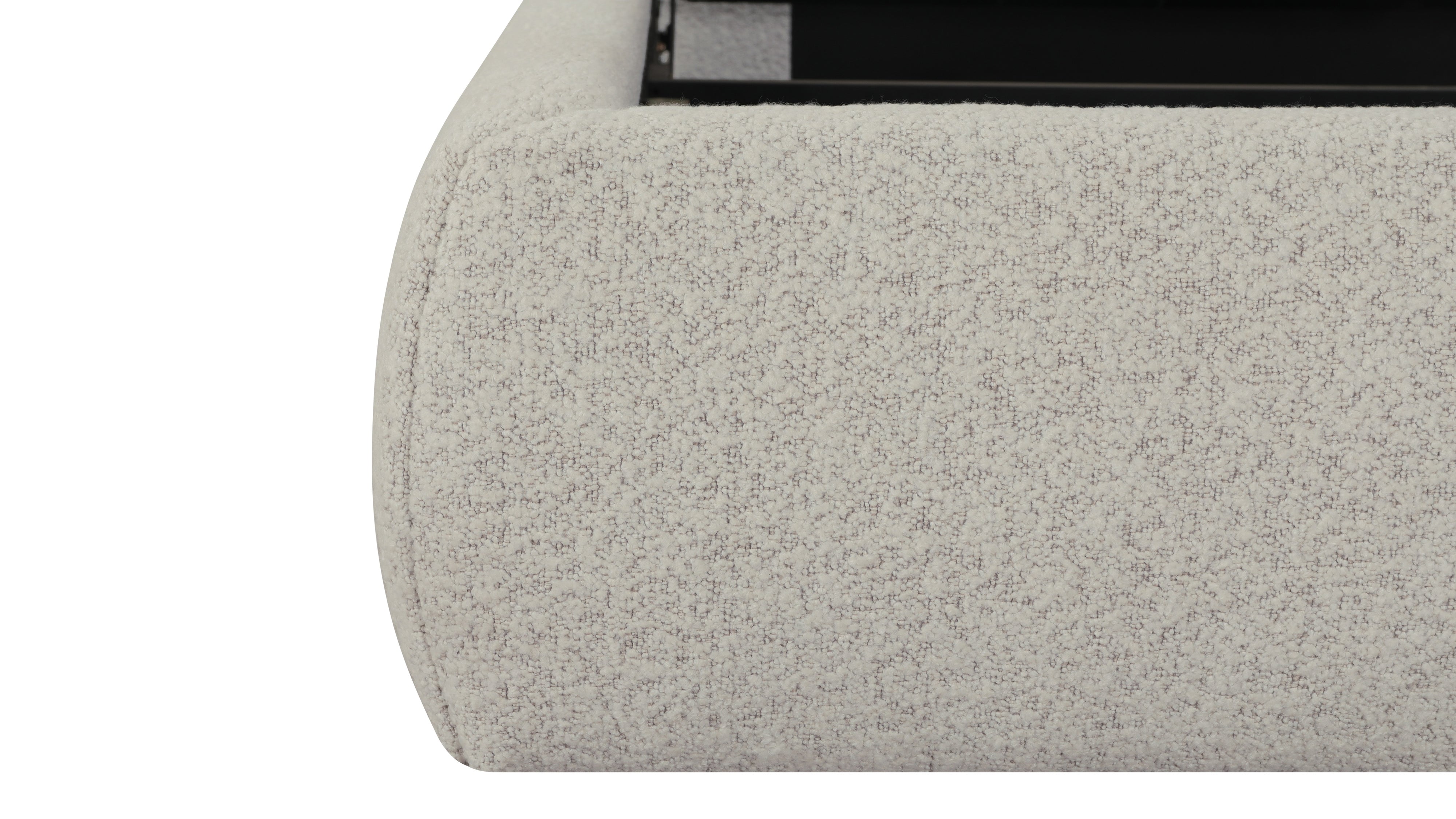 Cradle Storage Bed, King, Powder