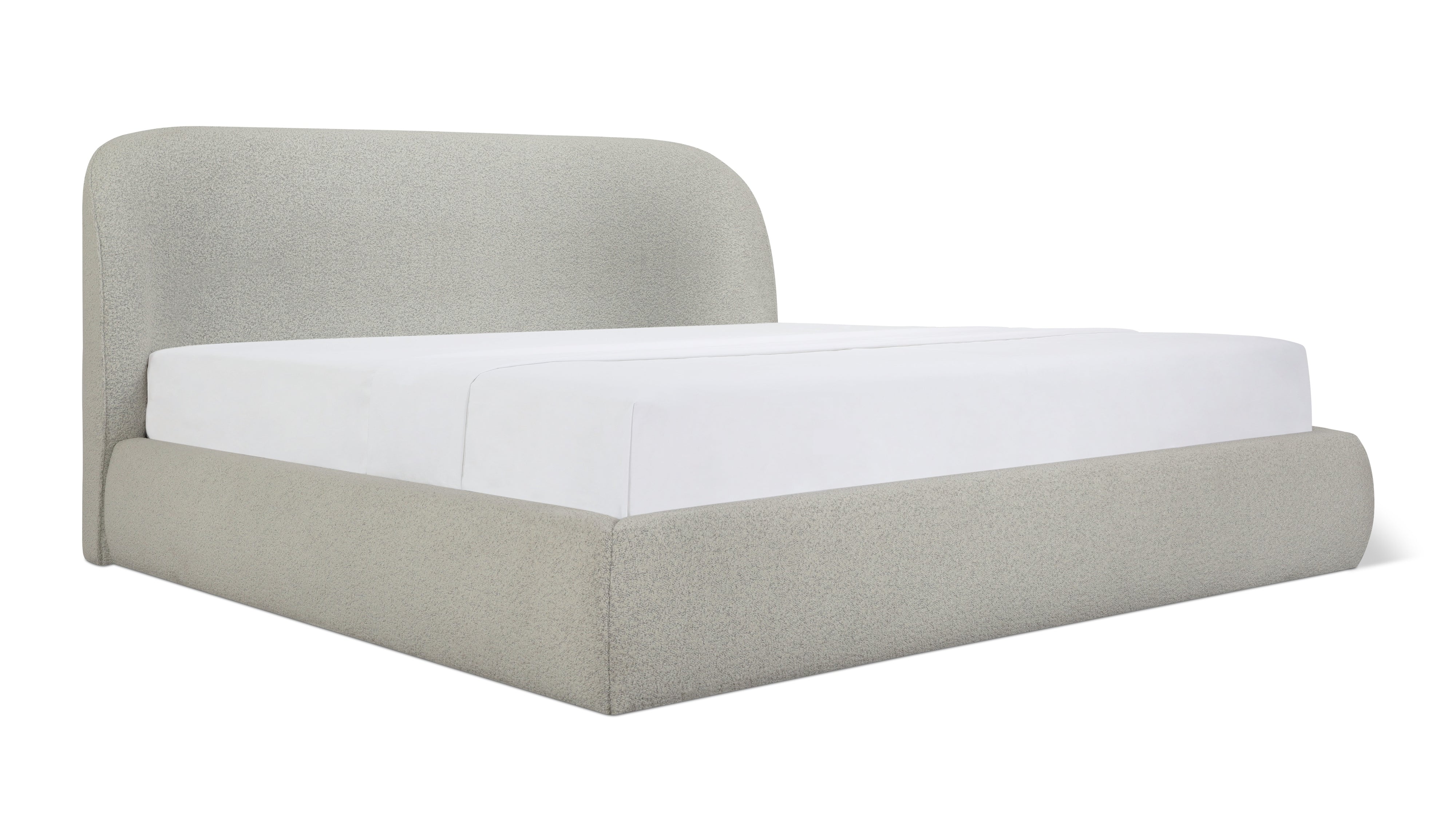 Cradle Storage Bed, King, Powder