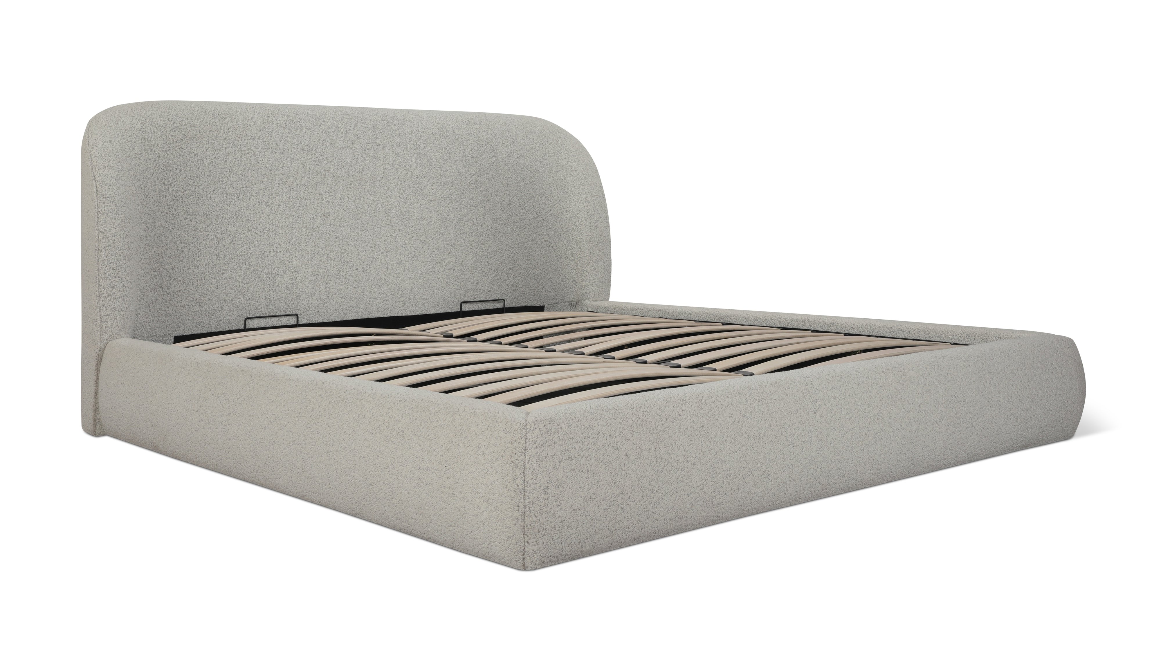 Cradle Storage Bed, King, Powder