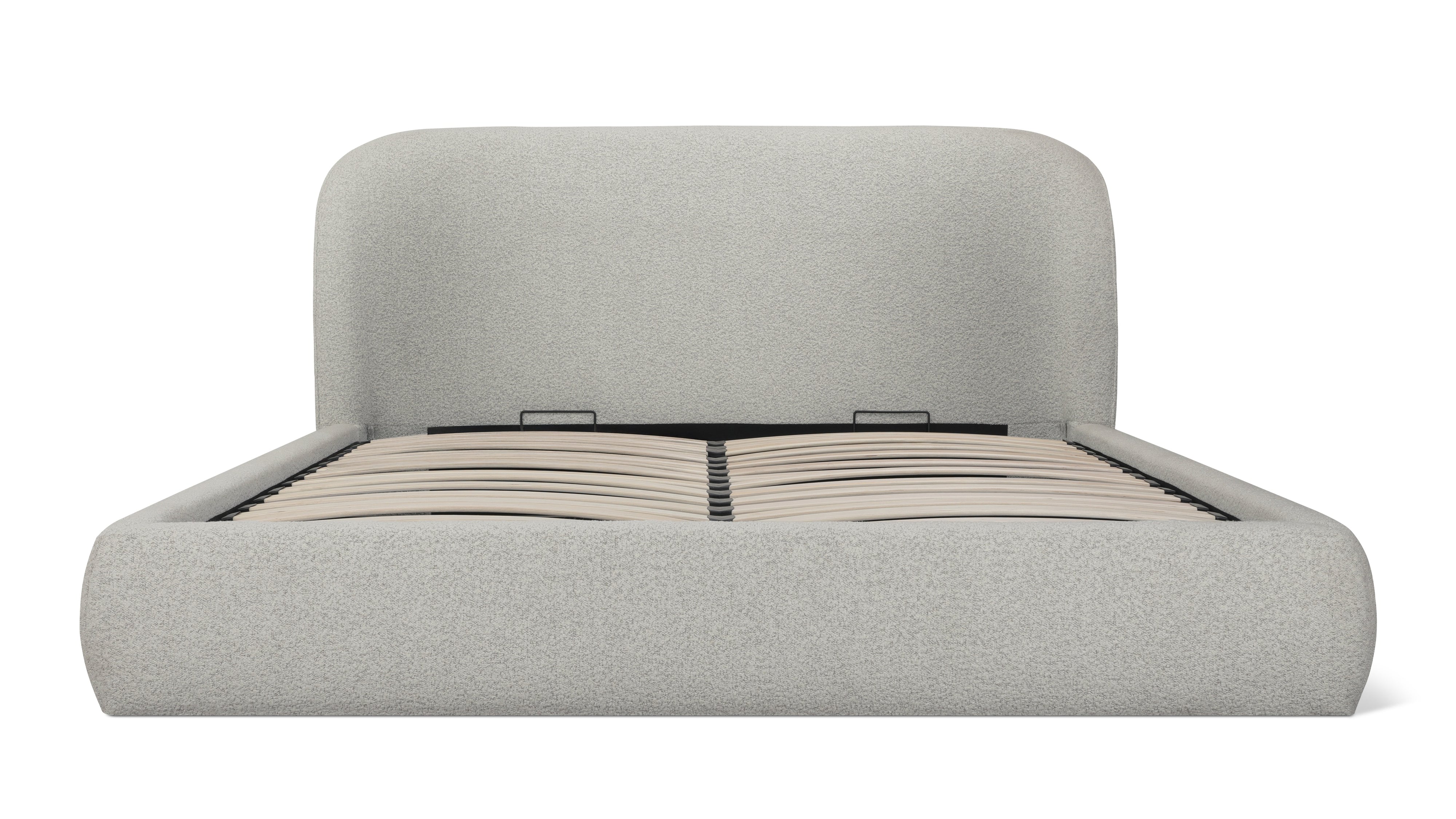 Cradle Storage Bed, King, Powder