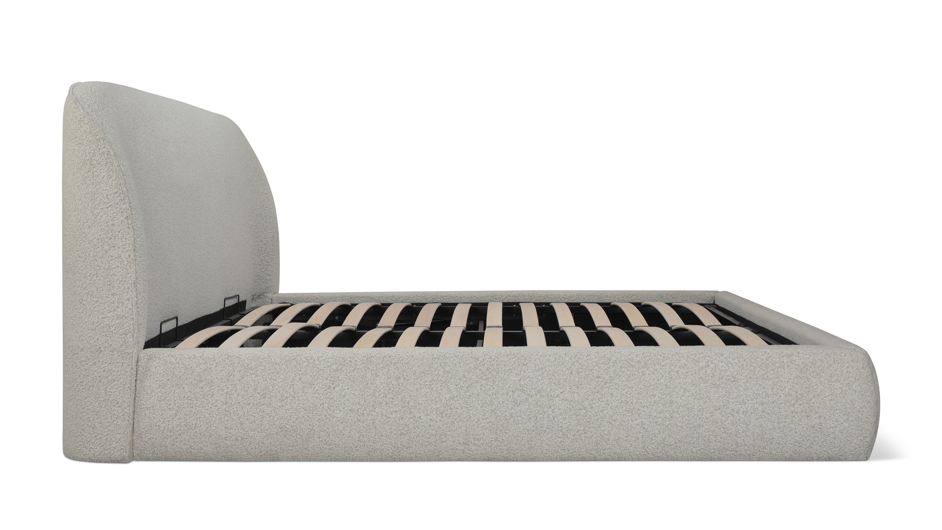 Cradle Storage Bed, King, Powder