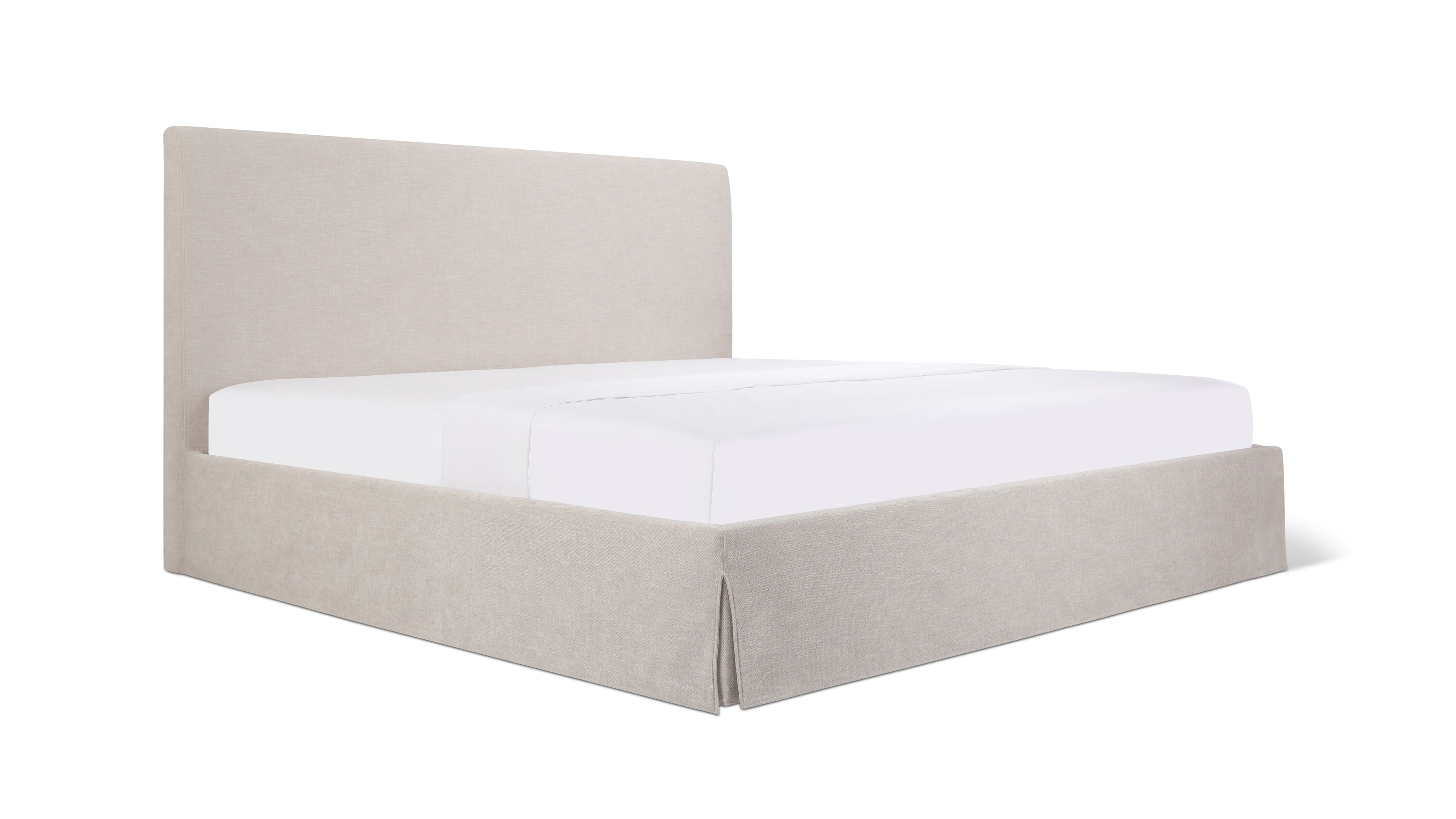 Vale Storage Bed, King, Moonstone