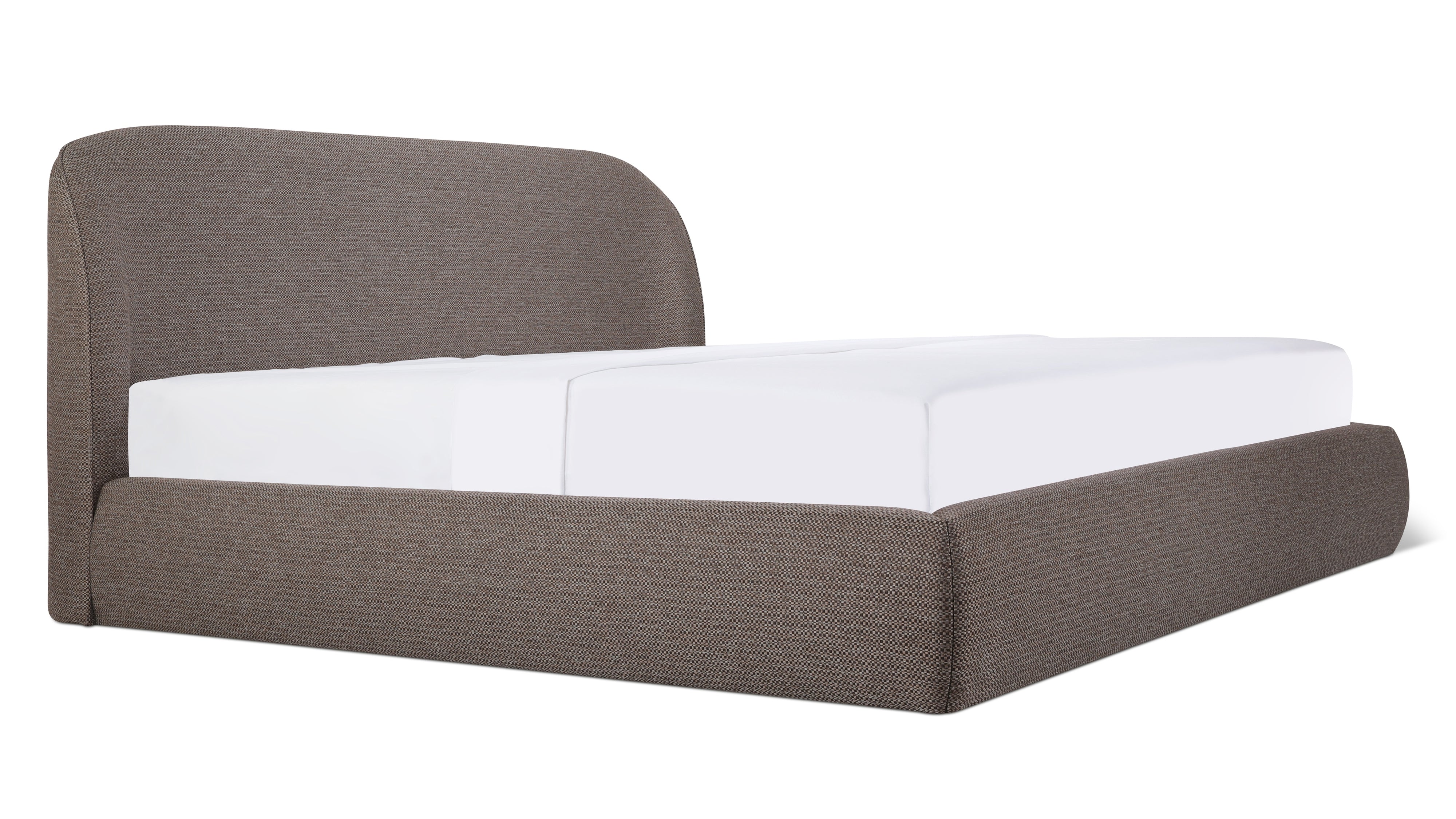 Cradle Storage Bed, Queen, Umber