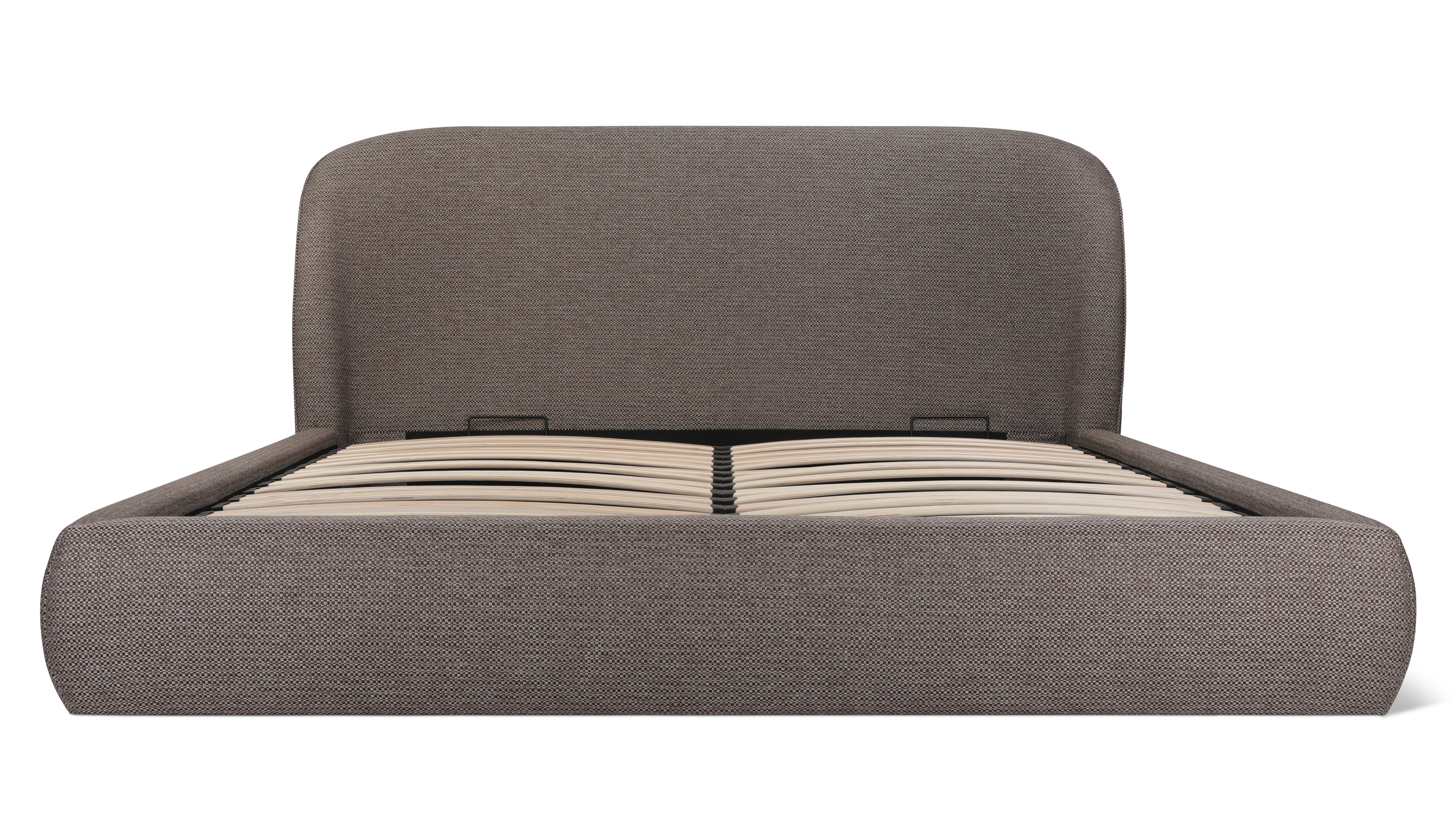 Cradle Storage Bed, Queen, Umber