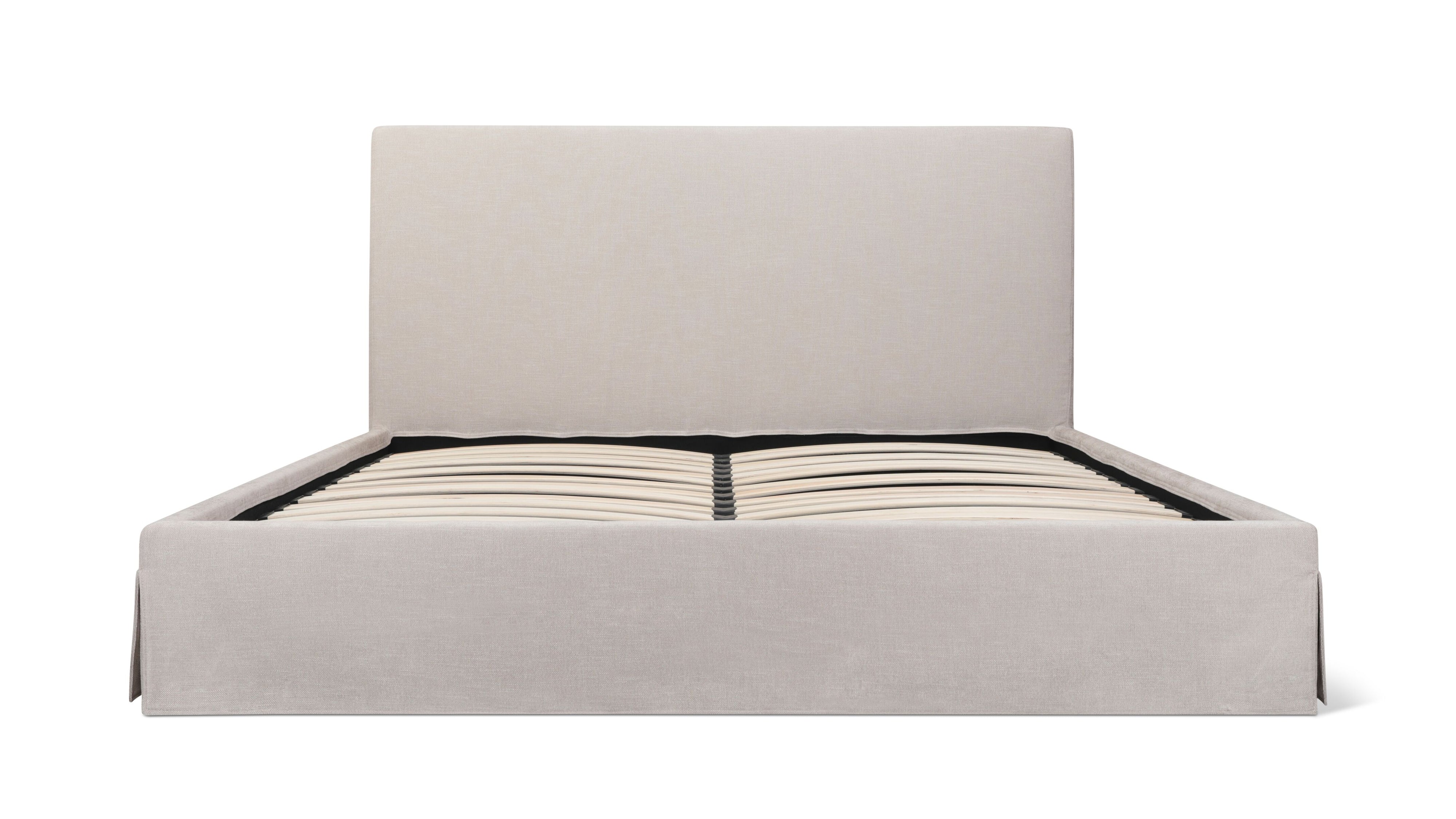 Vale Storage Bed, Queen, Moonstone