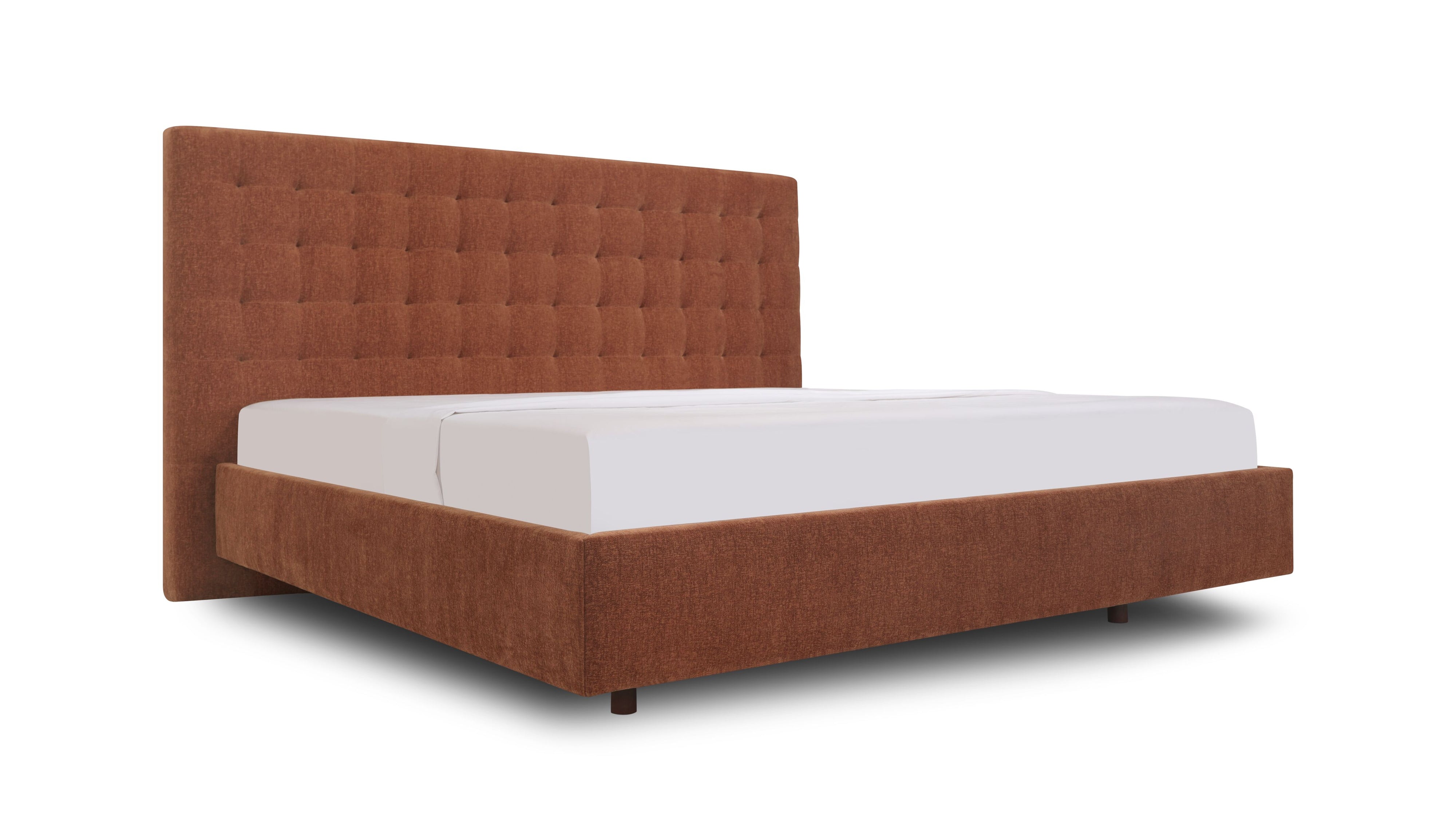Court Queen Bed, Toffee