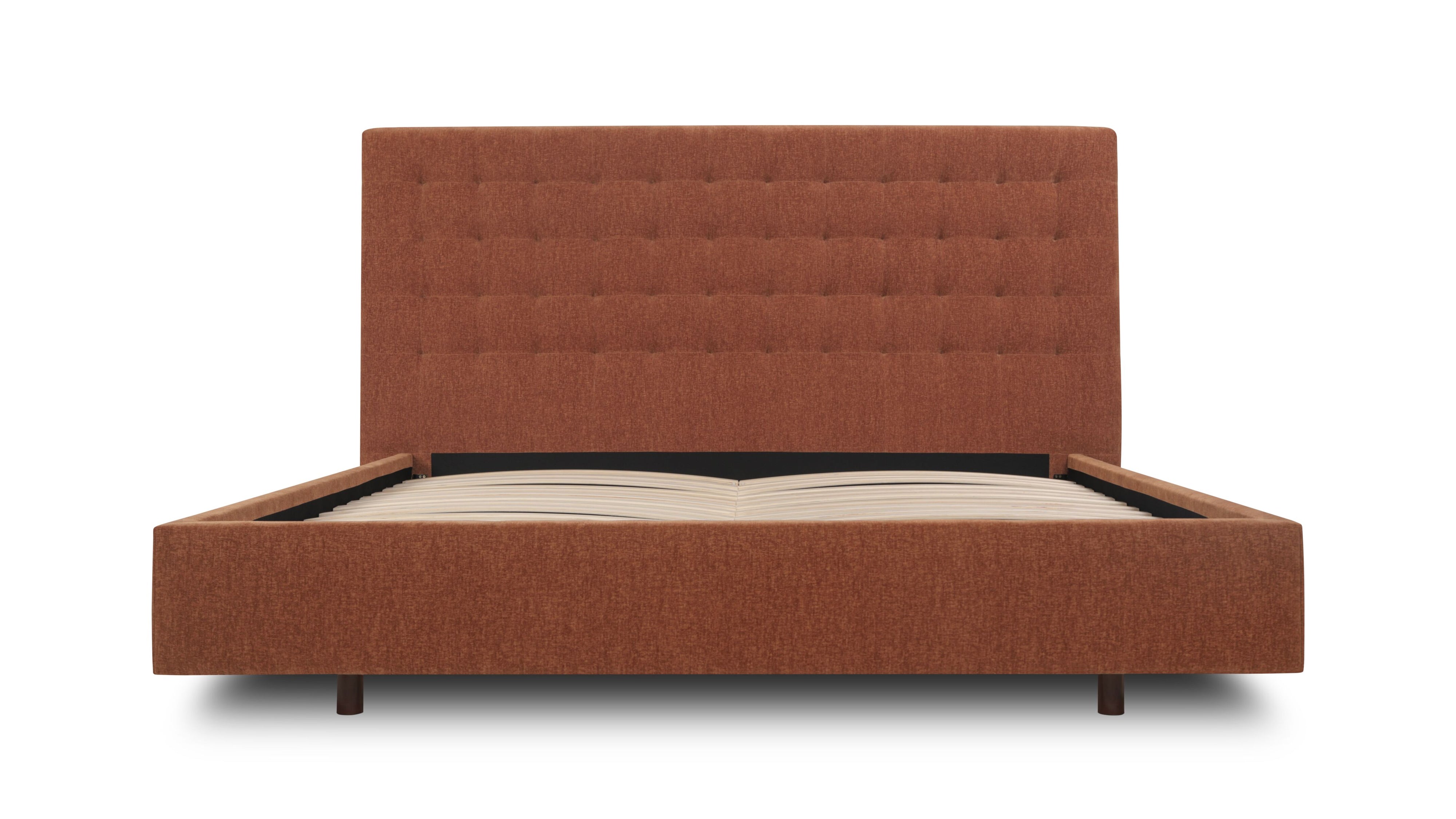 Court Queen Bed, Toffee
