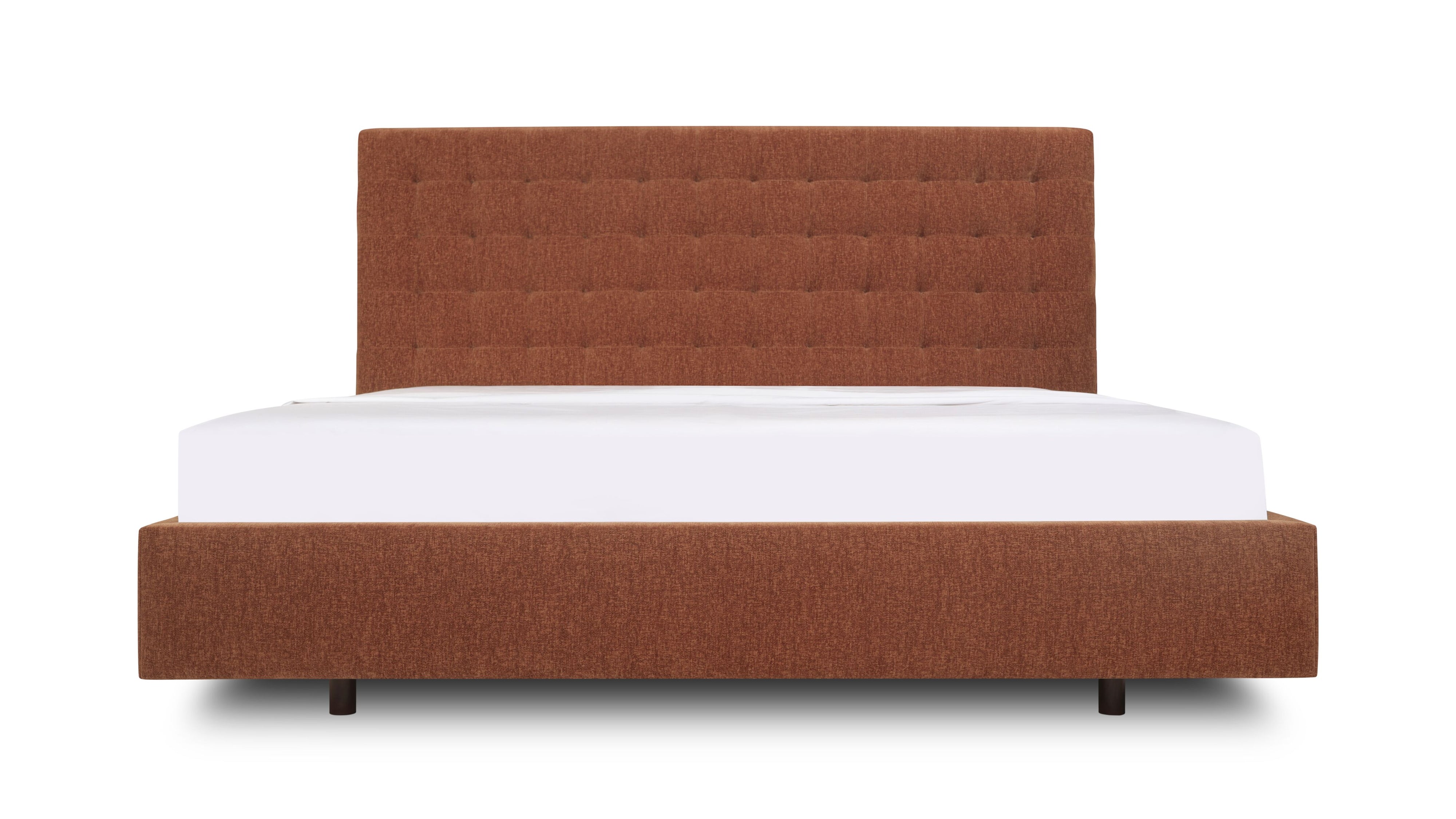 Court Queen Bed, Toffee