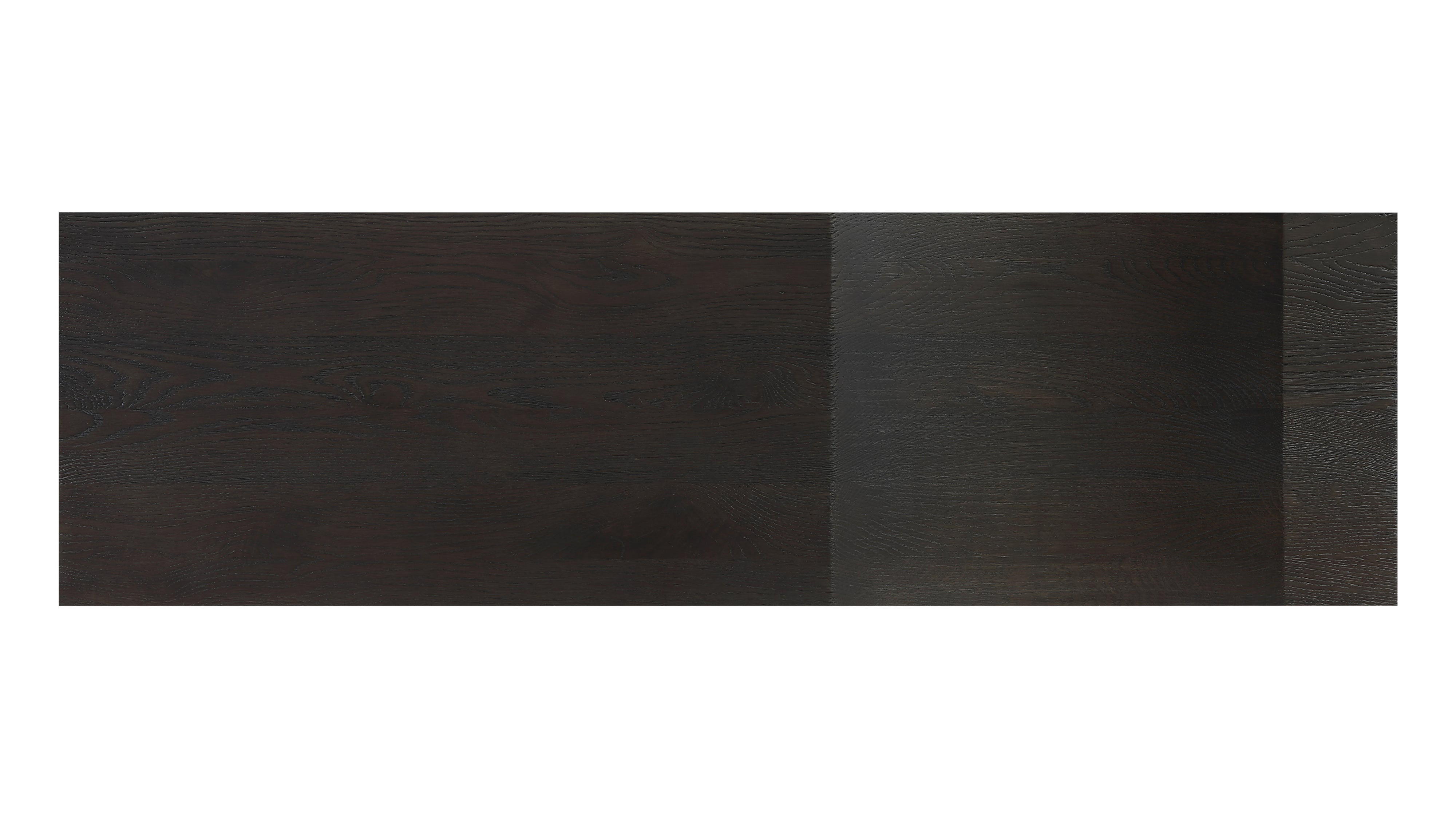 Hollow Bench, Seats 2, Dark Brown Oak