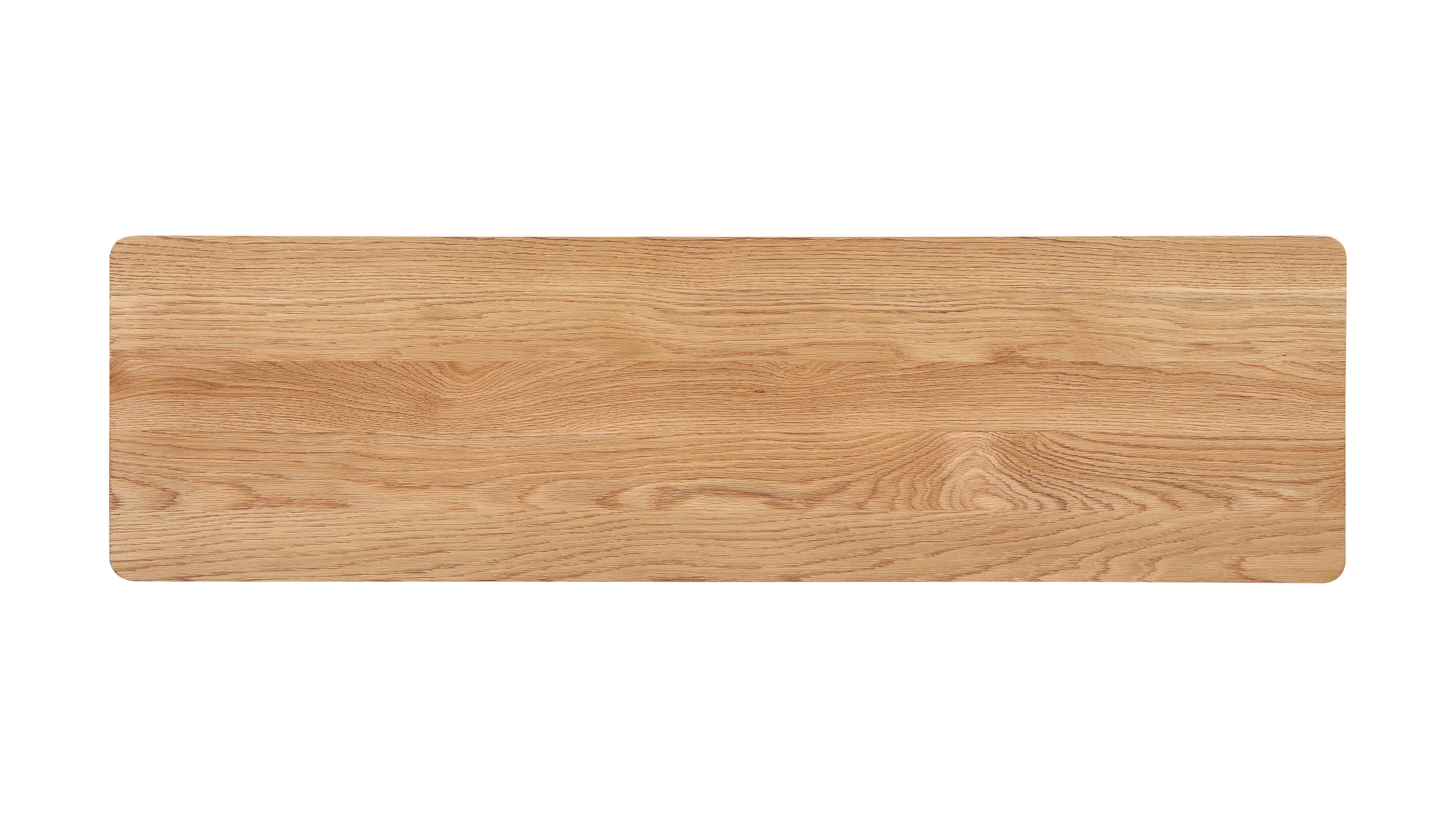 Foundry Bench, Seats 2, Natural Oak