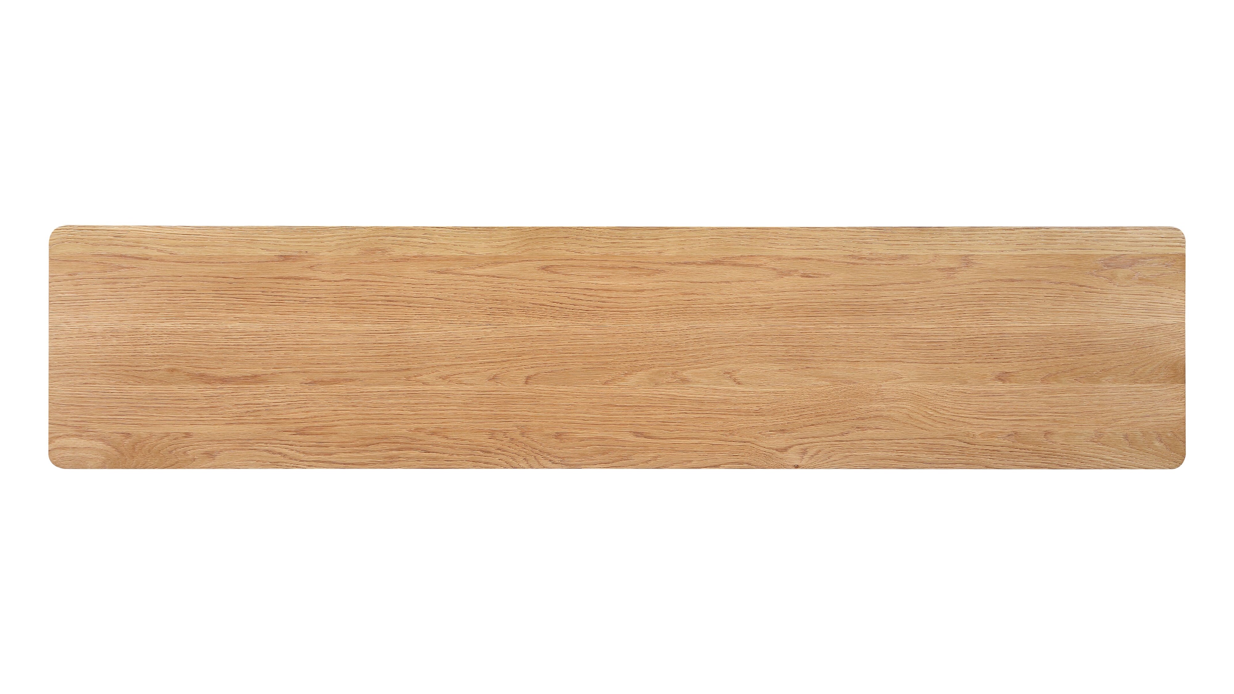 Foundry Bench, Seats 3, Natural Oak