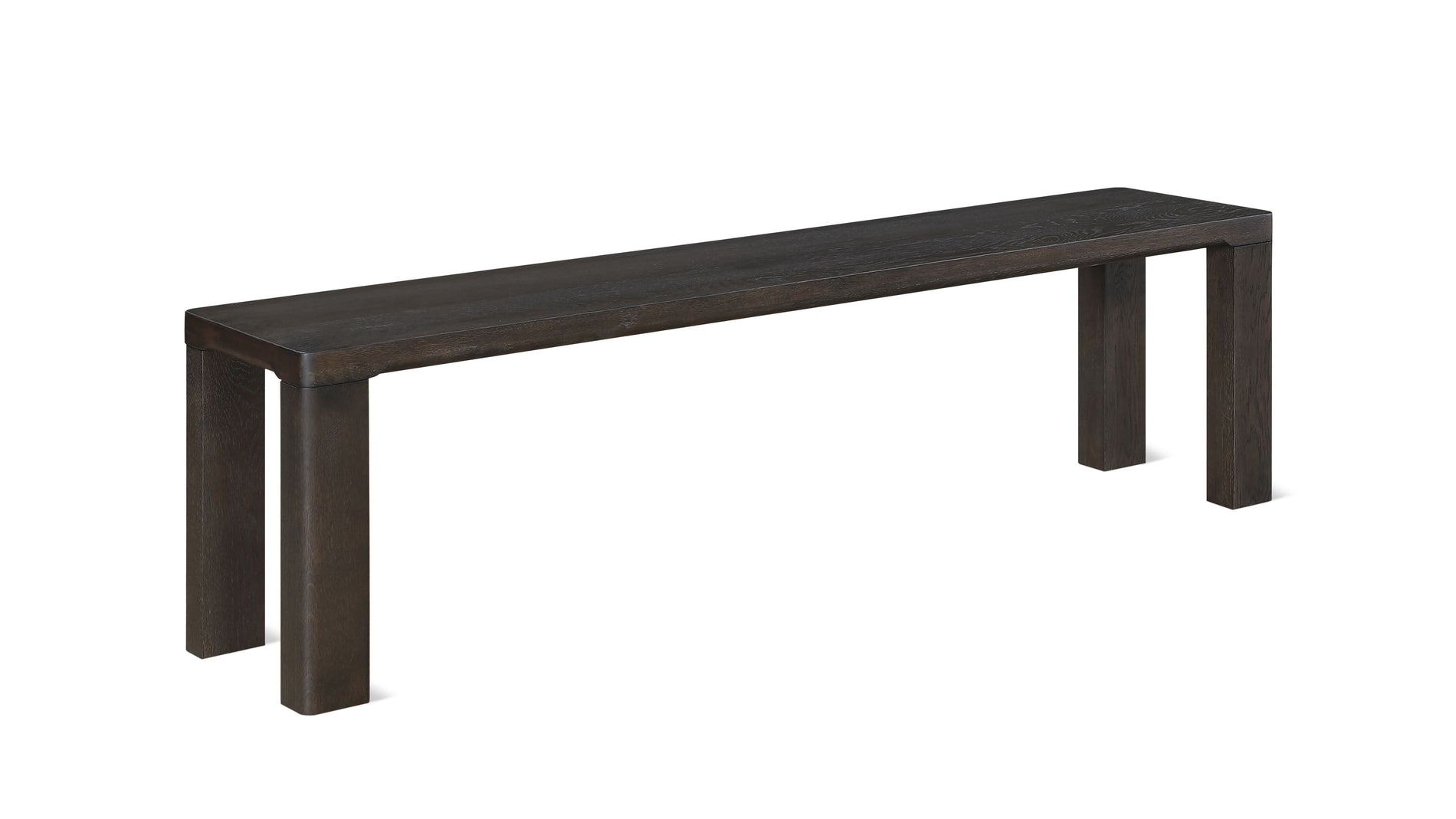 Foundry Bench, Seats 3, Dark Brown Oak_image