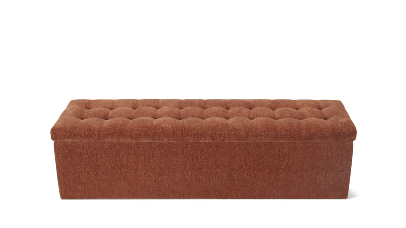 Court Storage Bench, Toffee