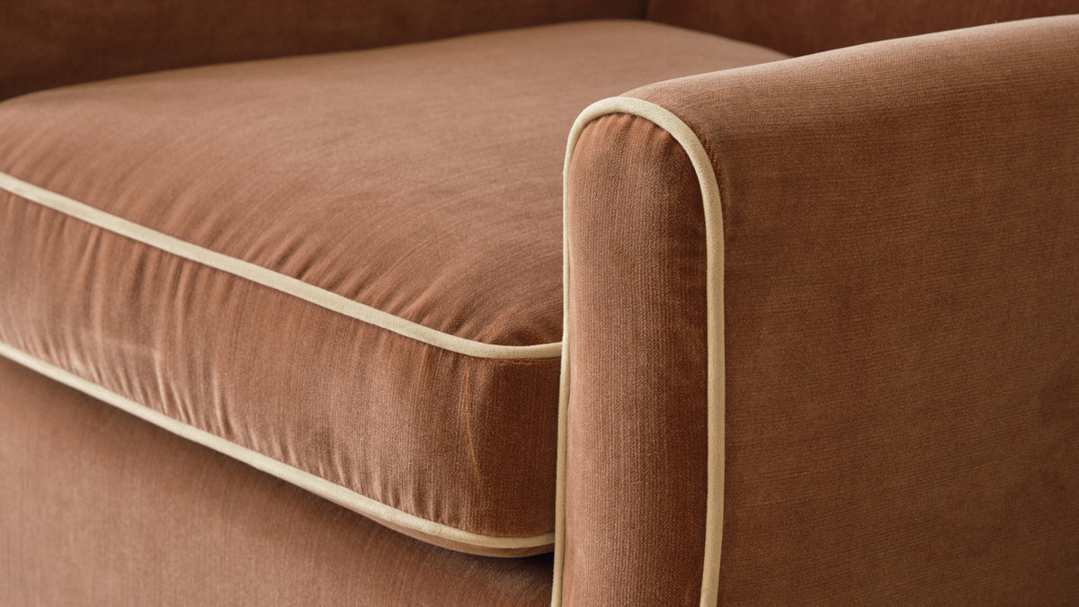 Thompson Lounge Chair, Blush