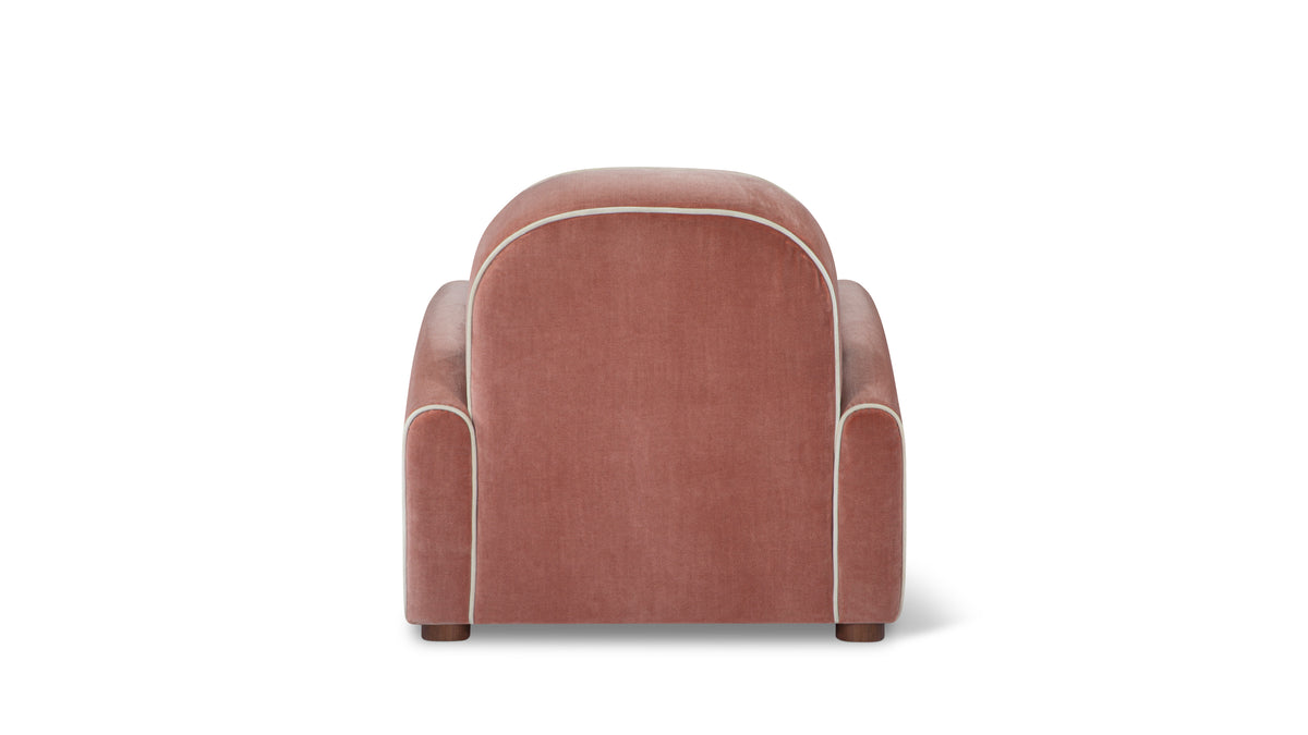 Thompson Lounge Chair, Blush
