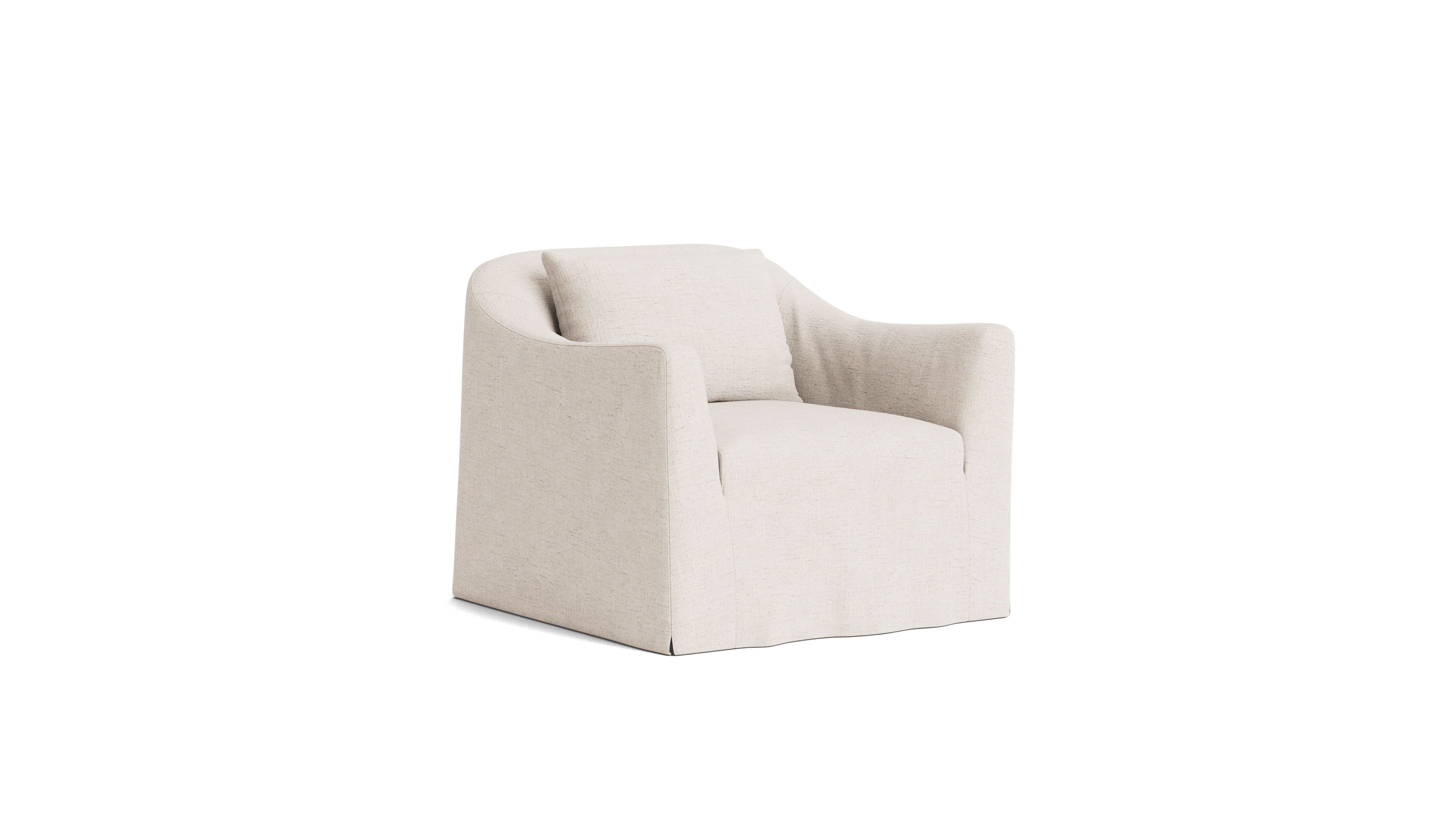 Arden Lounge Chair, Gardenia
