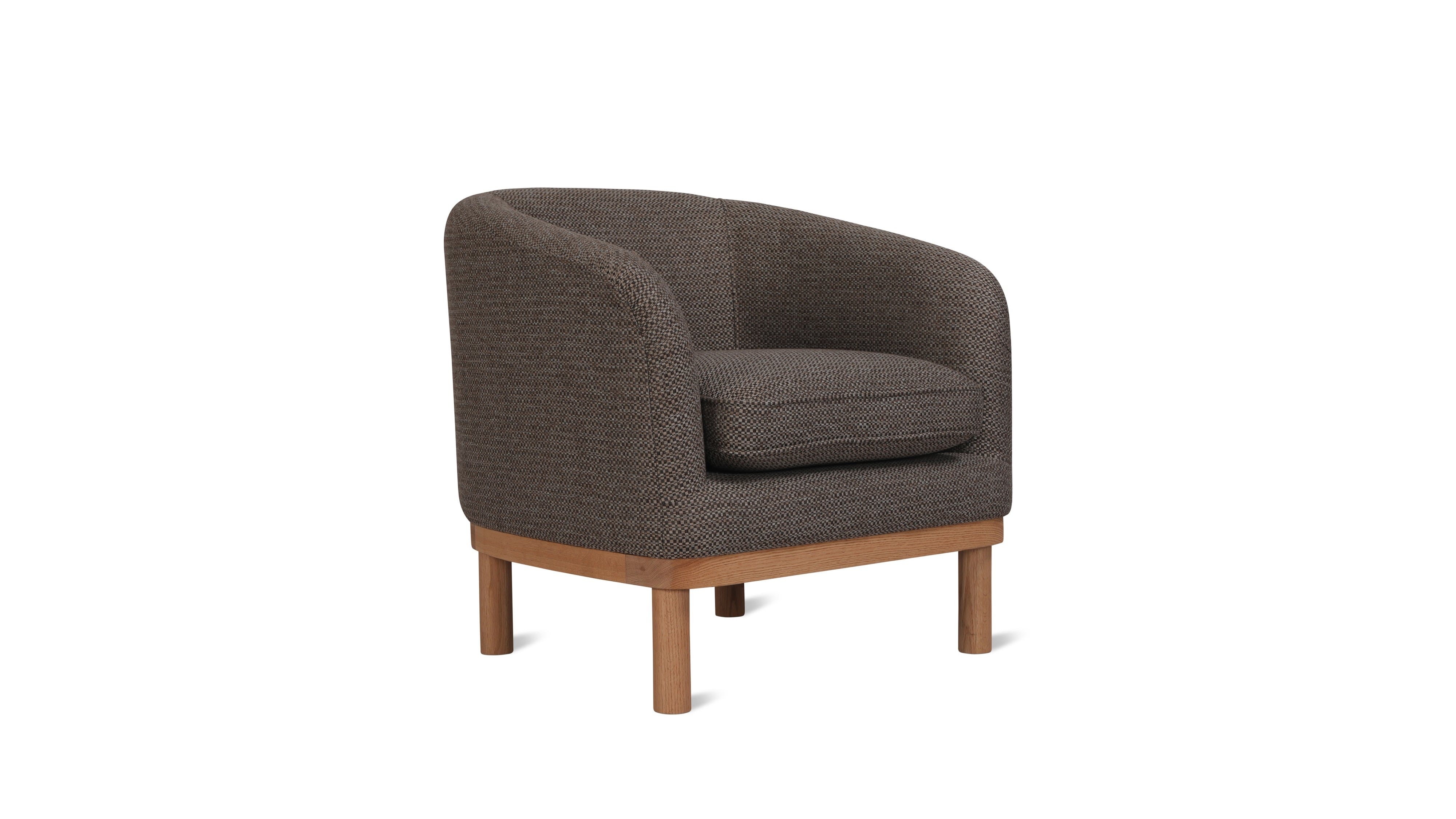 Rook Lounge Chair, Umber