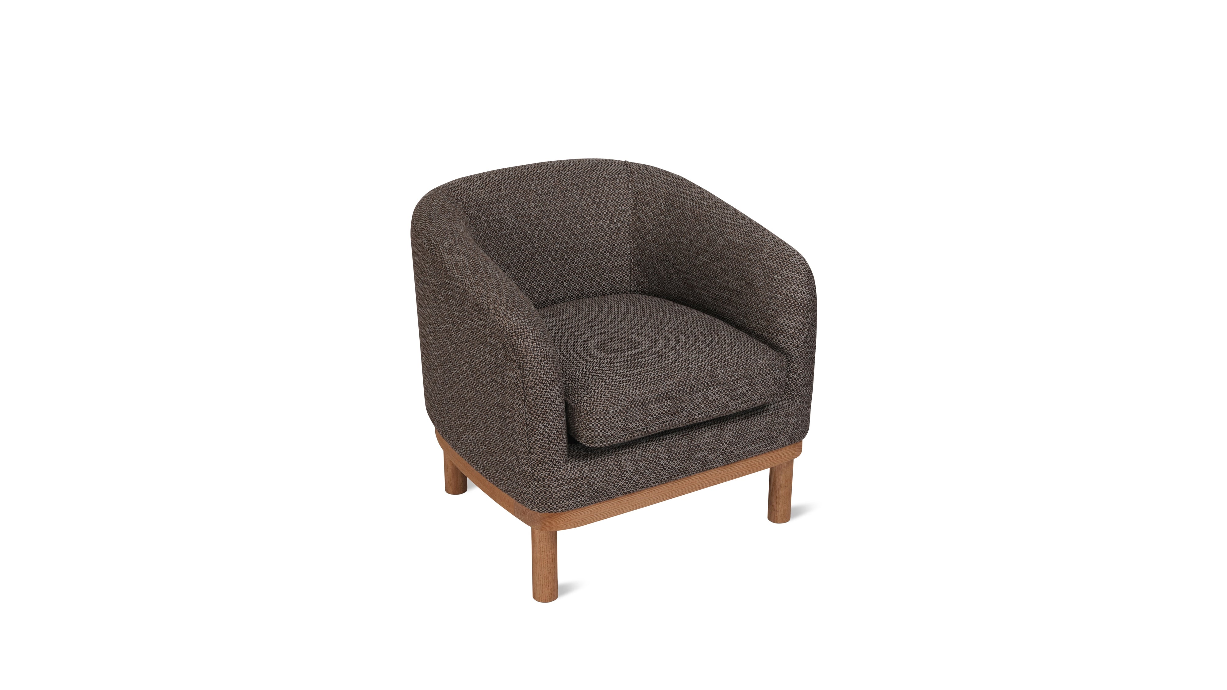 Rook Lounge Chair, Umber