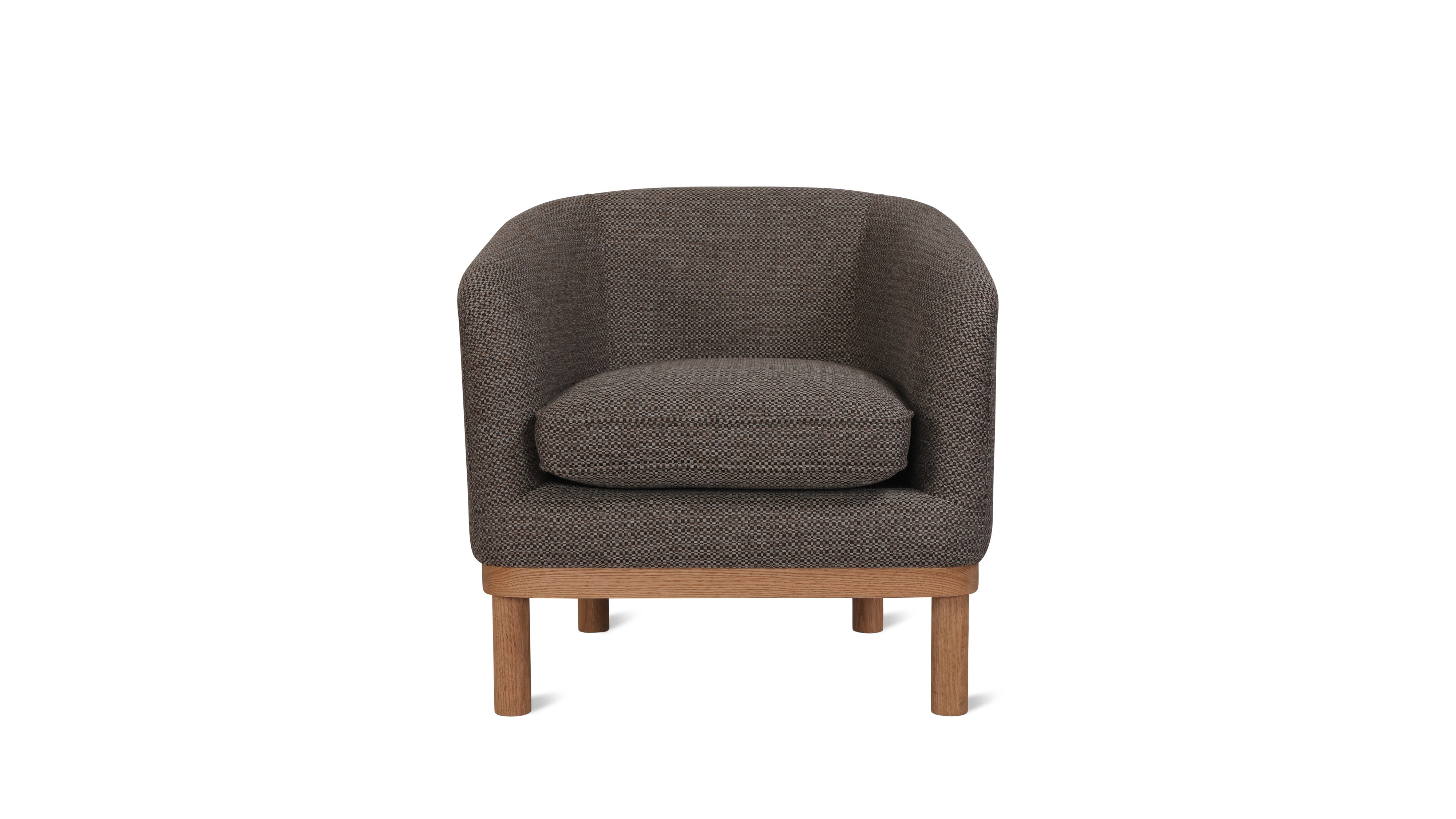 Rook Lounge Chair, Umber