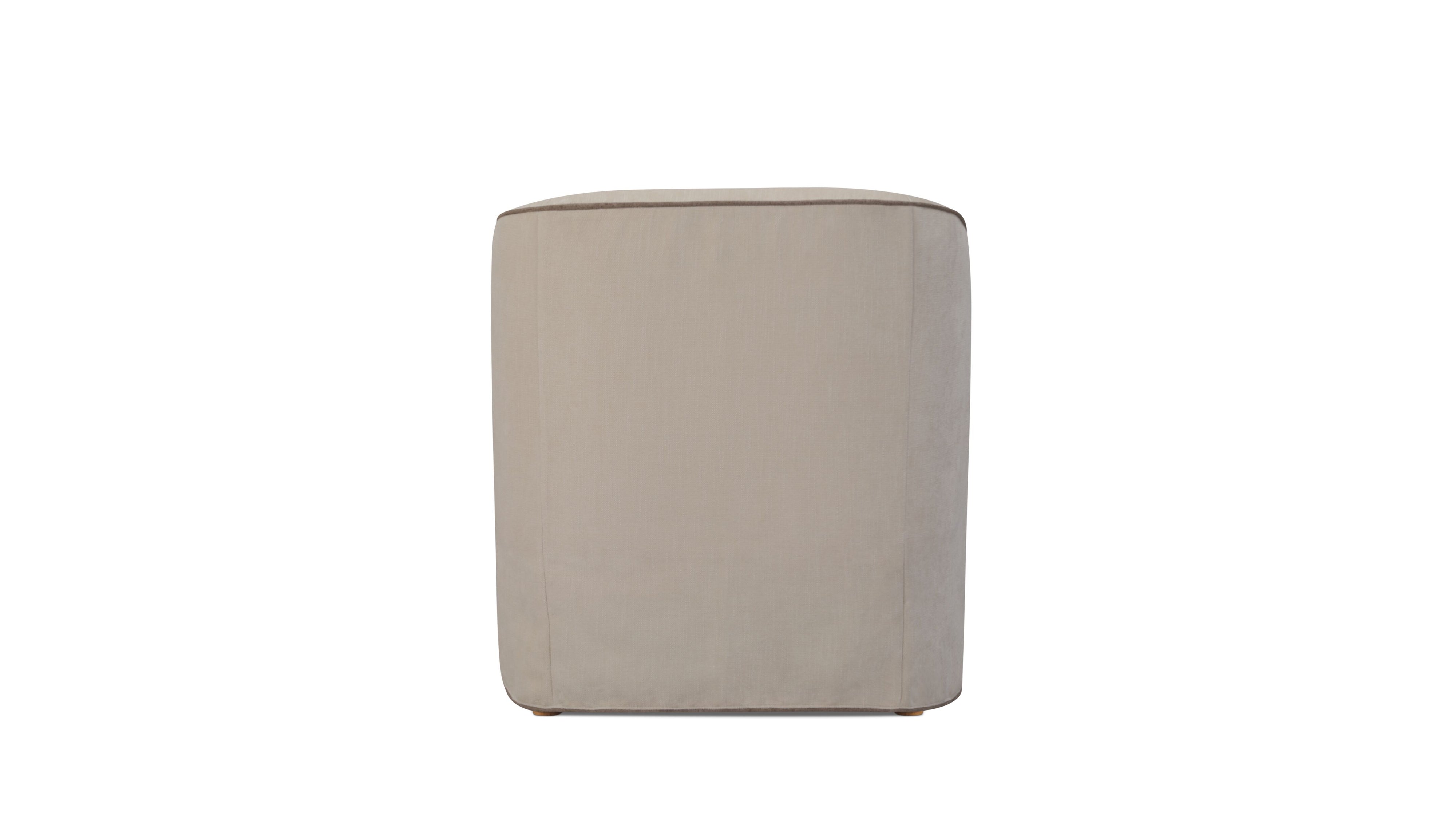 Rook Lounge Chair, Alabaster