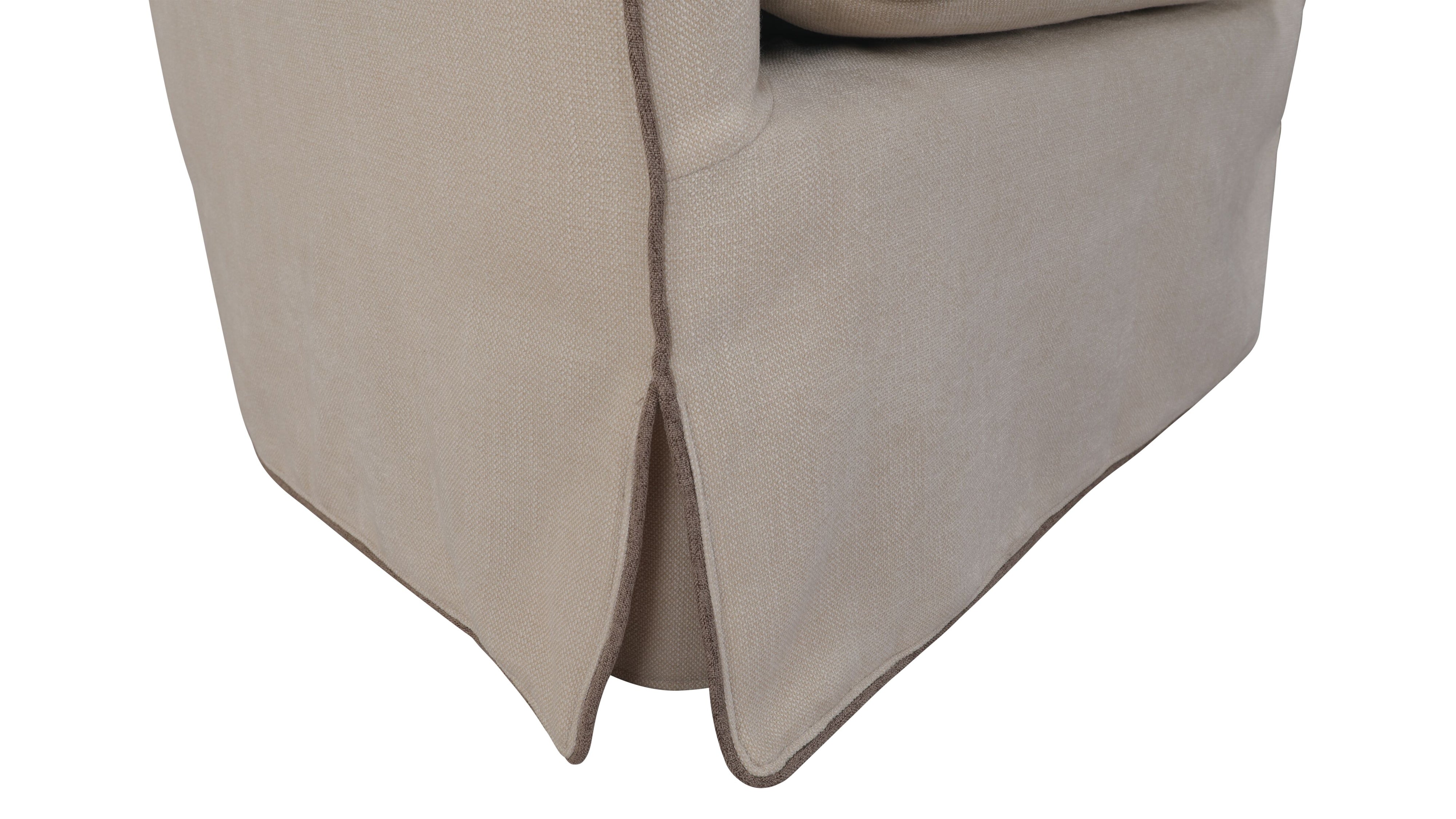 Rook Lounge Chair, Alabaster