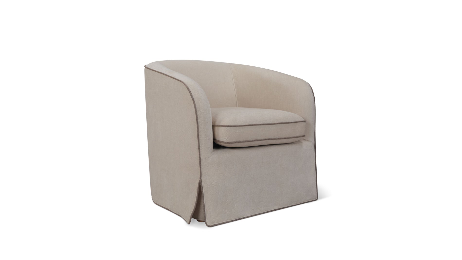 Rook Lounge Chair, Alabaster_image