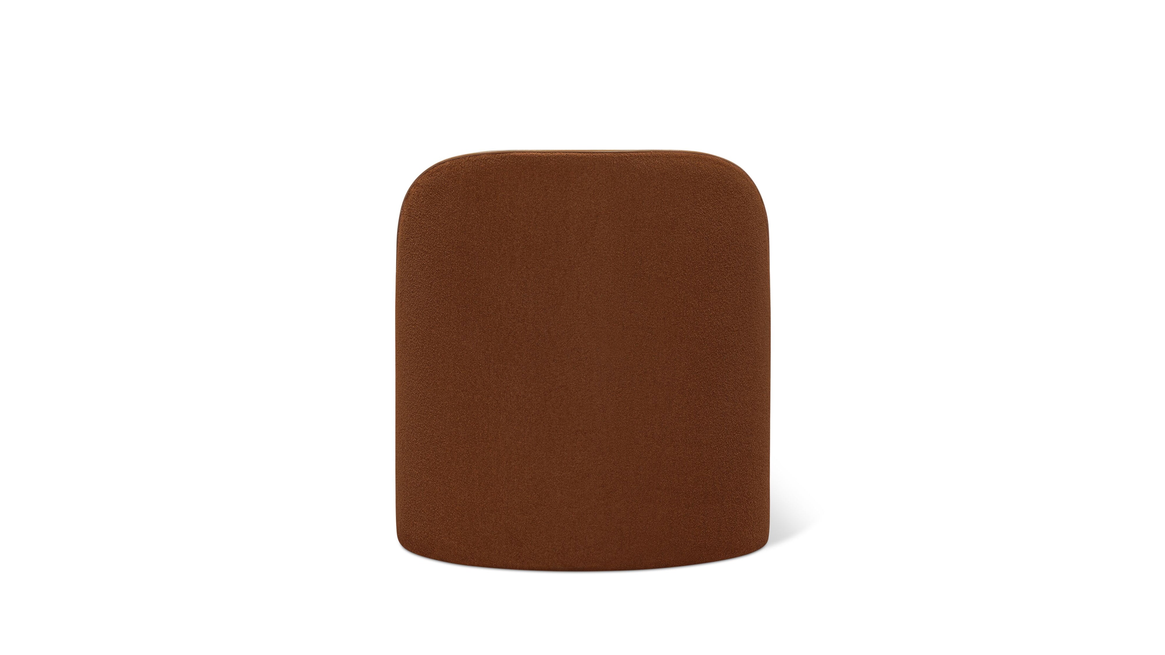 Lune Swivel Lounge Chair, Sienna