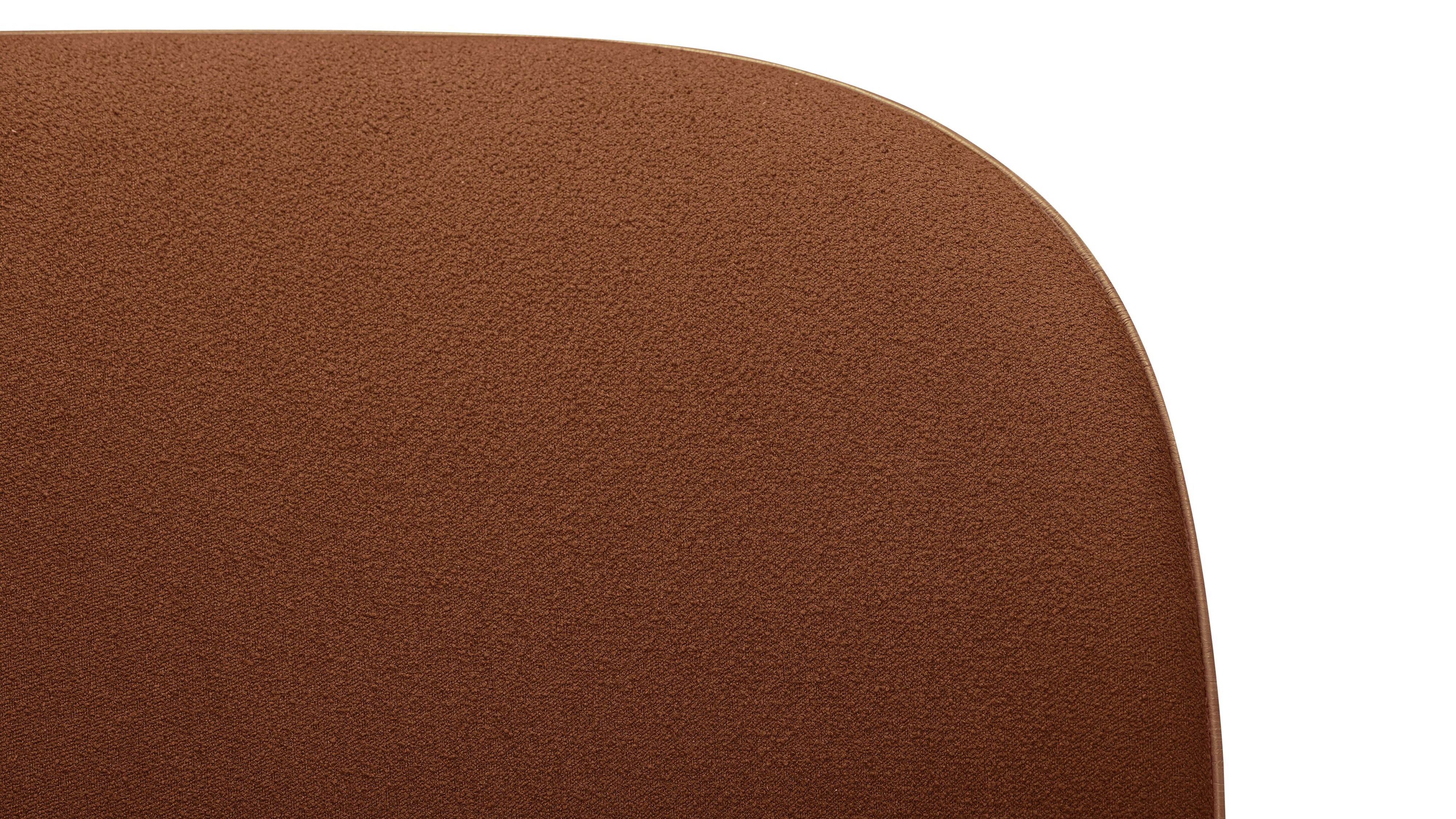 Lune Swivel Lounge Chair, Sienna