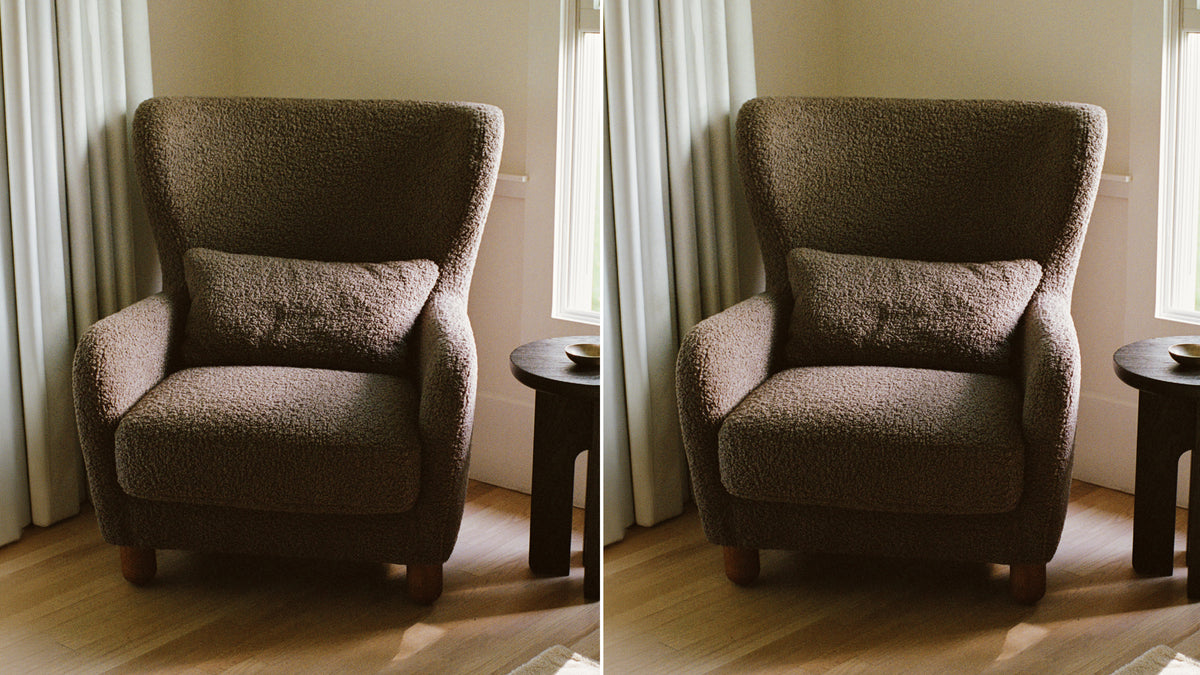 Hearth Lounge Chair, Mink — alternate view