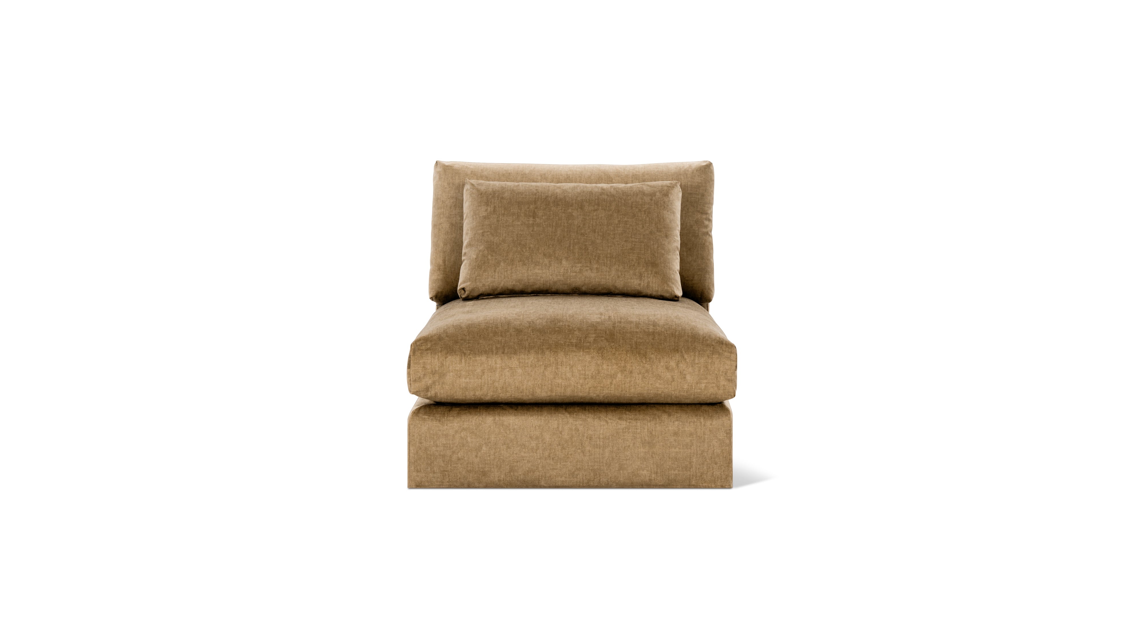 Breeze Armless Chair, Large, Bronze