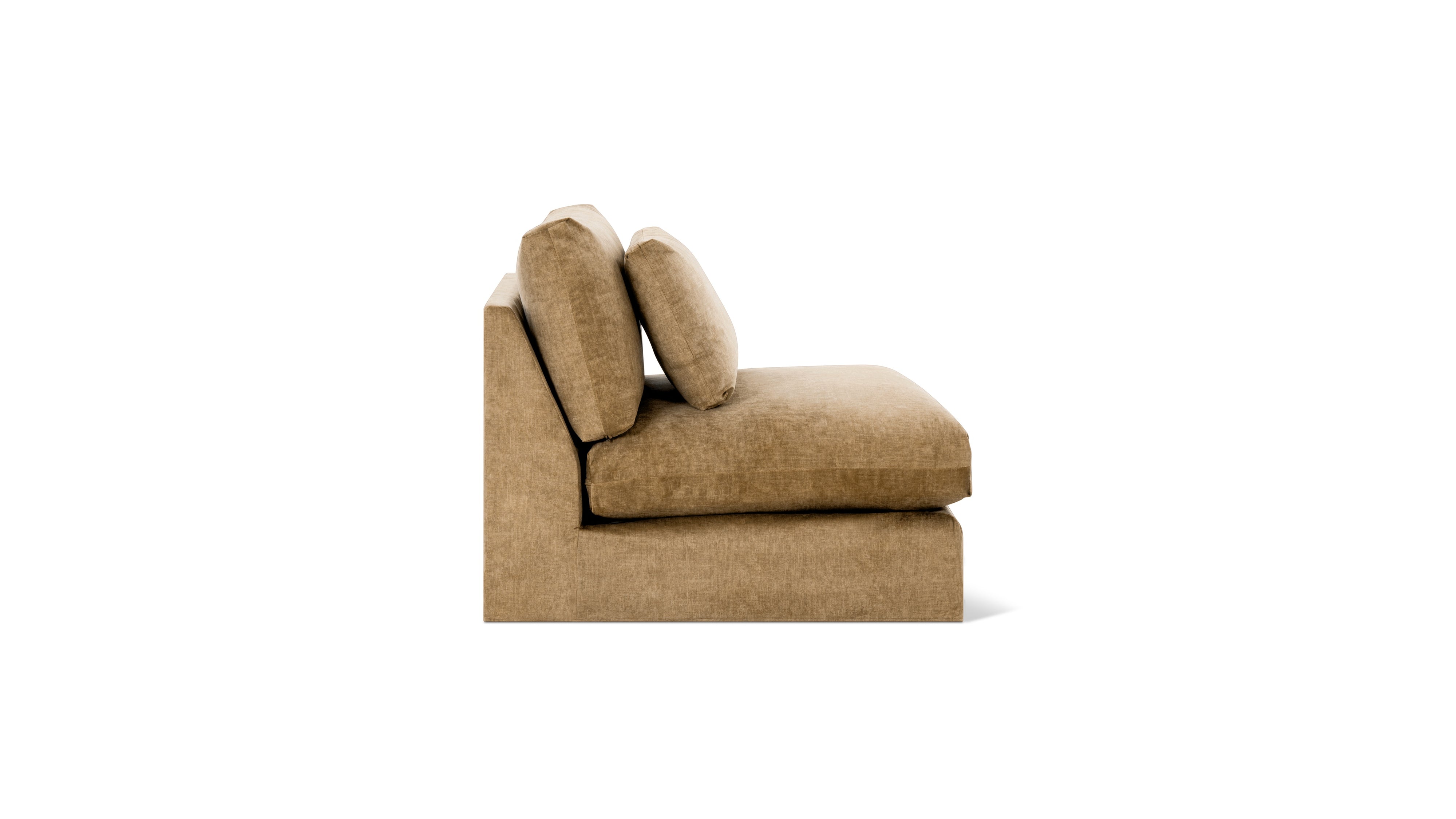 Breeze Armless Chair, Large, Bronze