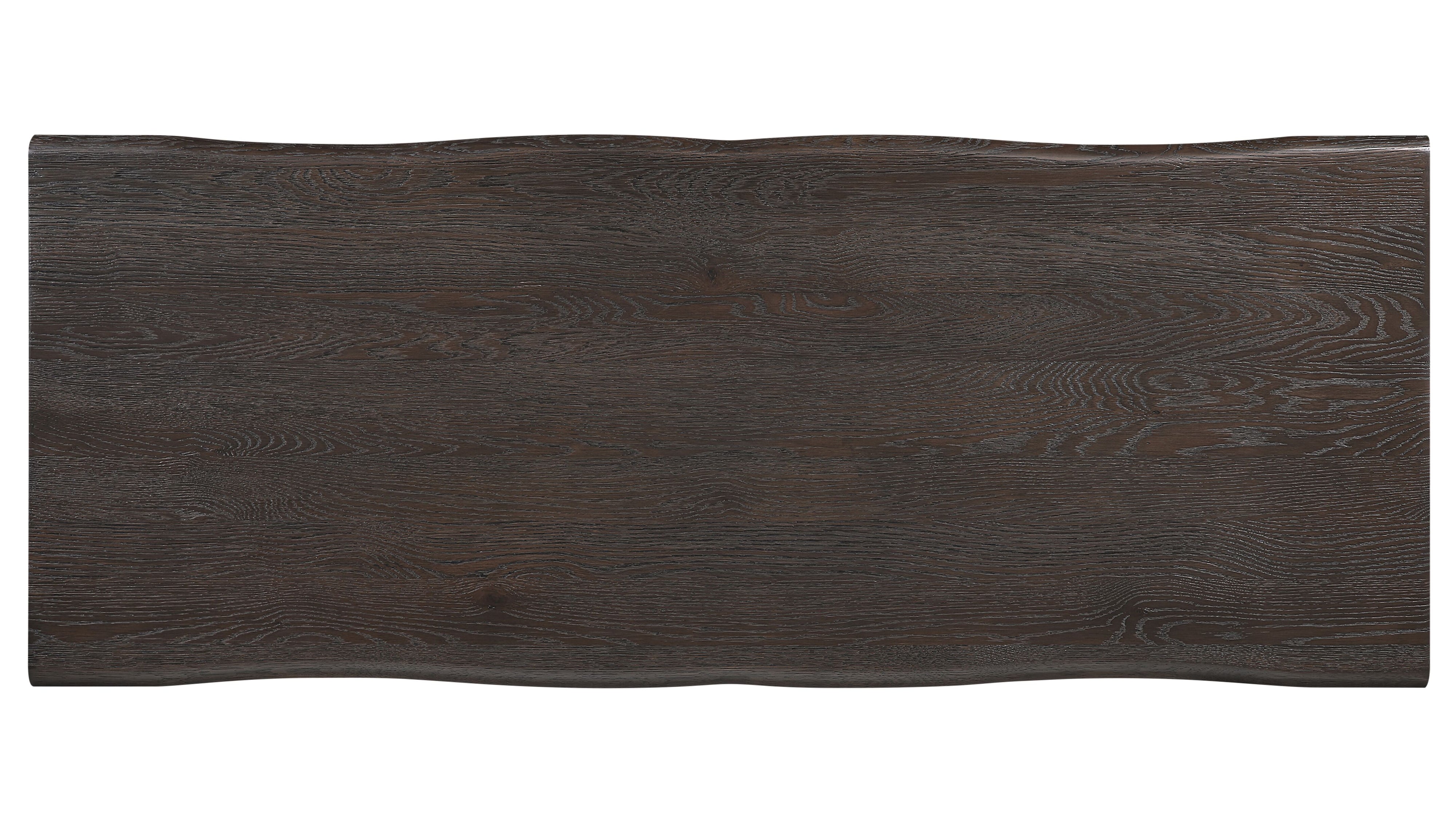 Row Coffee Table, Dark Brown Oak