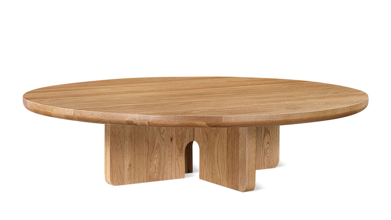 Clover Coffee Table, Natural Oak