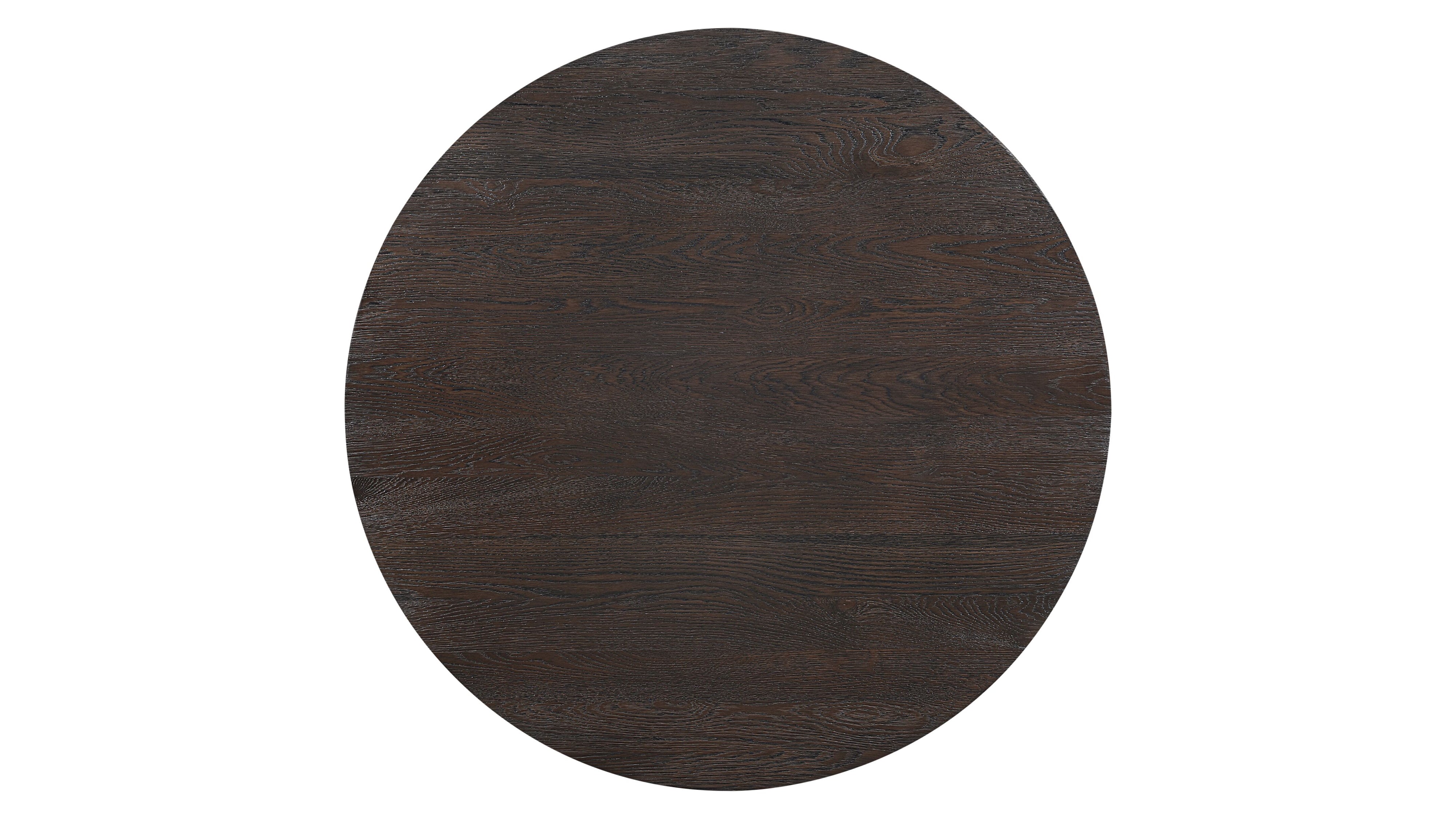 Clover Coffee Table, Dark Brown Oak