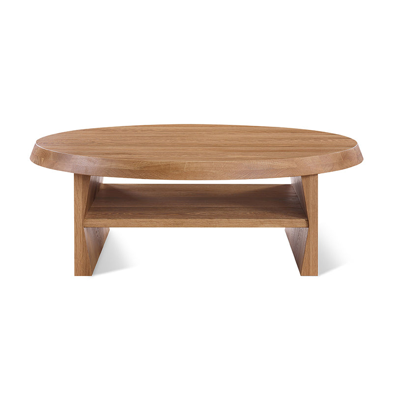 Hetta Round Coffee Table, Natural Oak