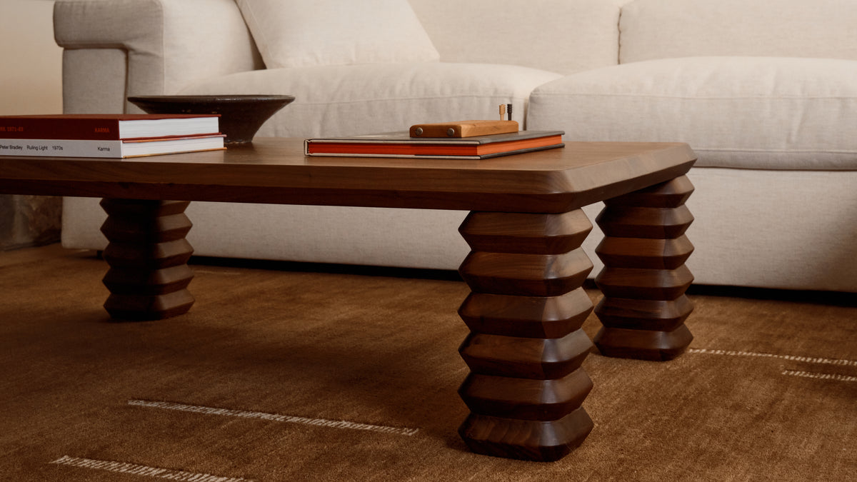 Ridge Coffee Table, American Walnut