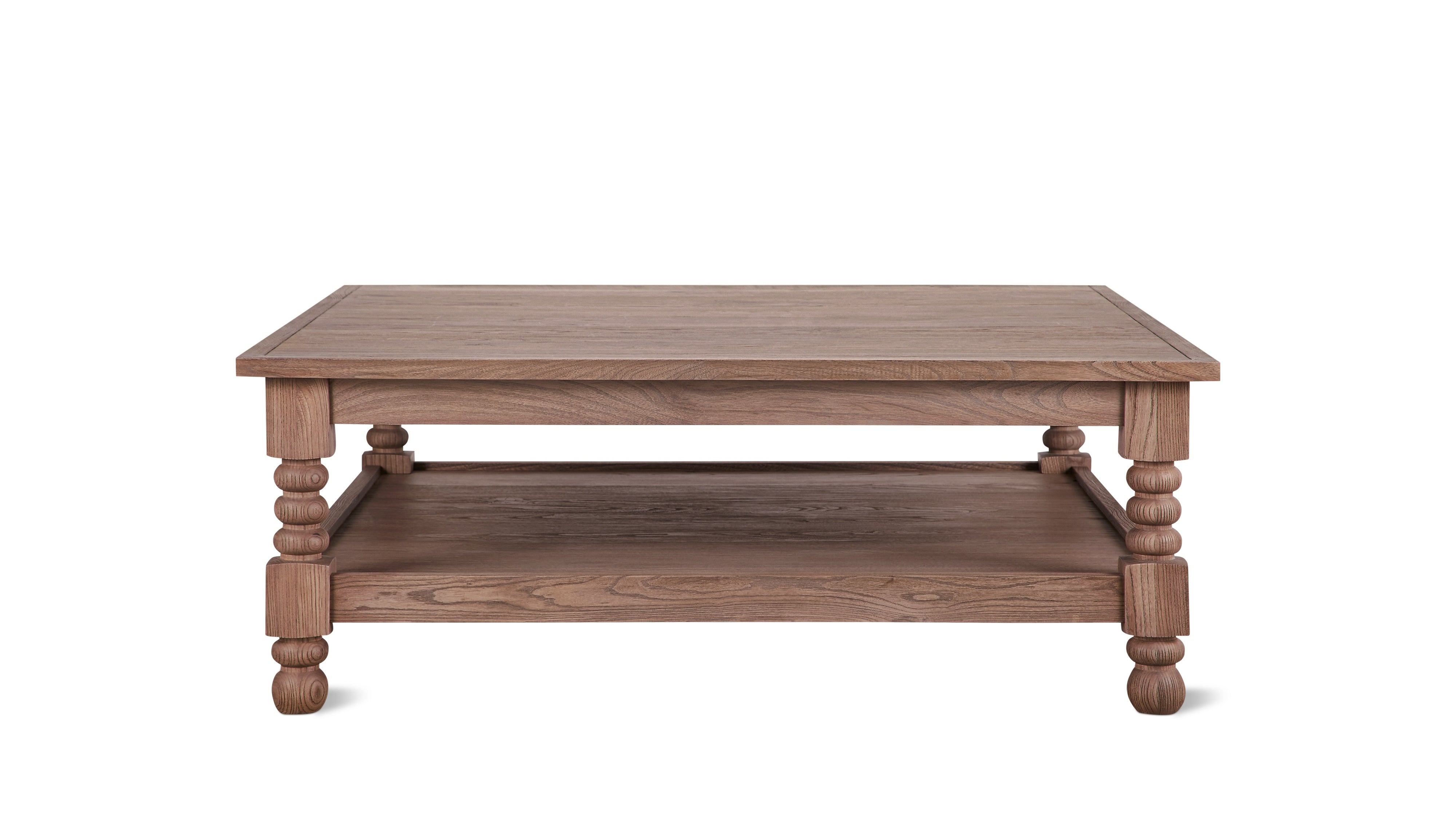Turner Coffee Table, Country Elm