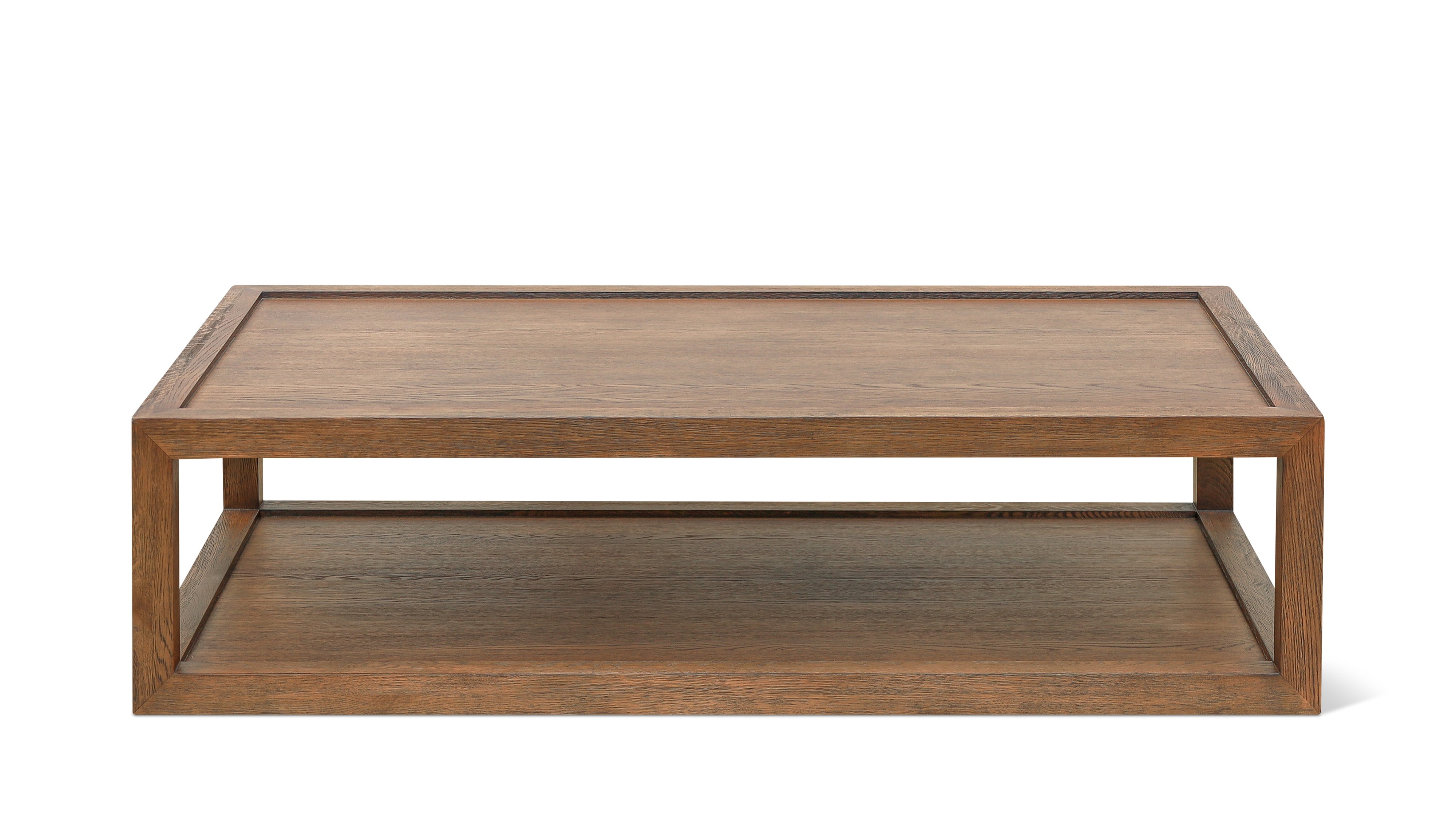 Beam Coffee Table, Dark Brown Oak