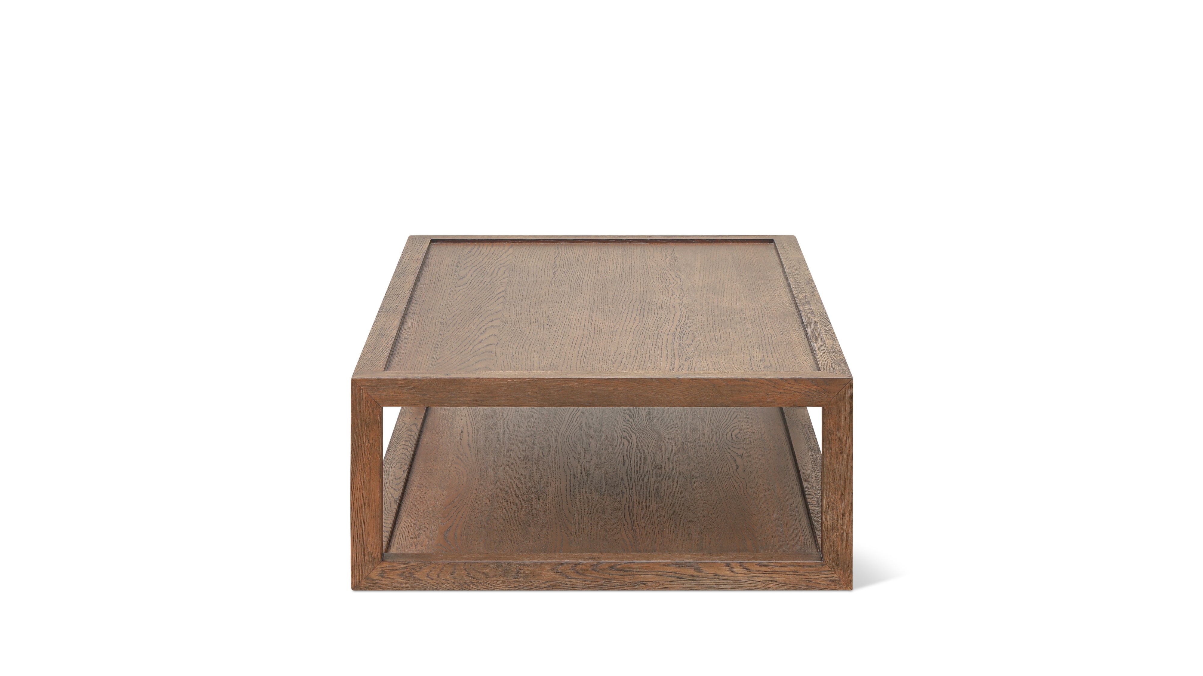 Beam Coffee Table, Dark Brown Oak