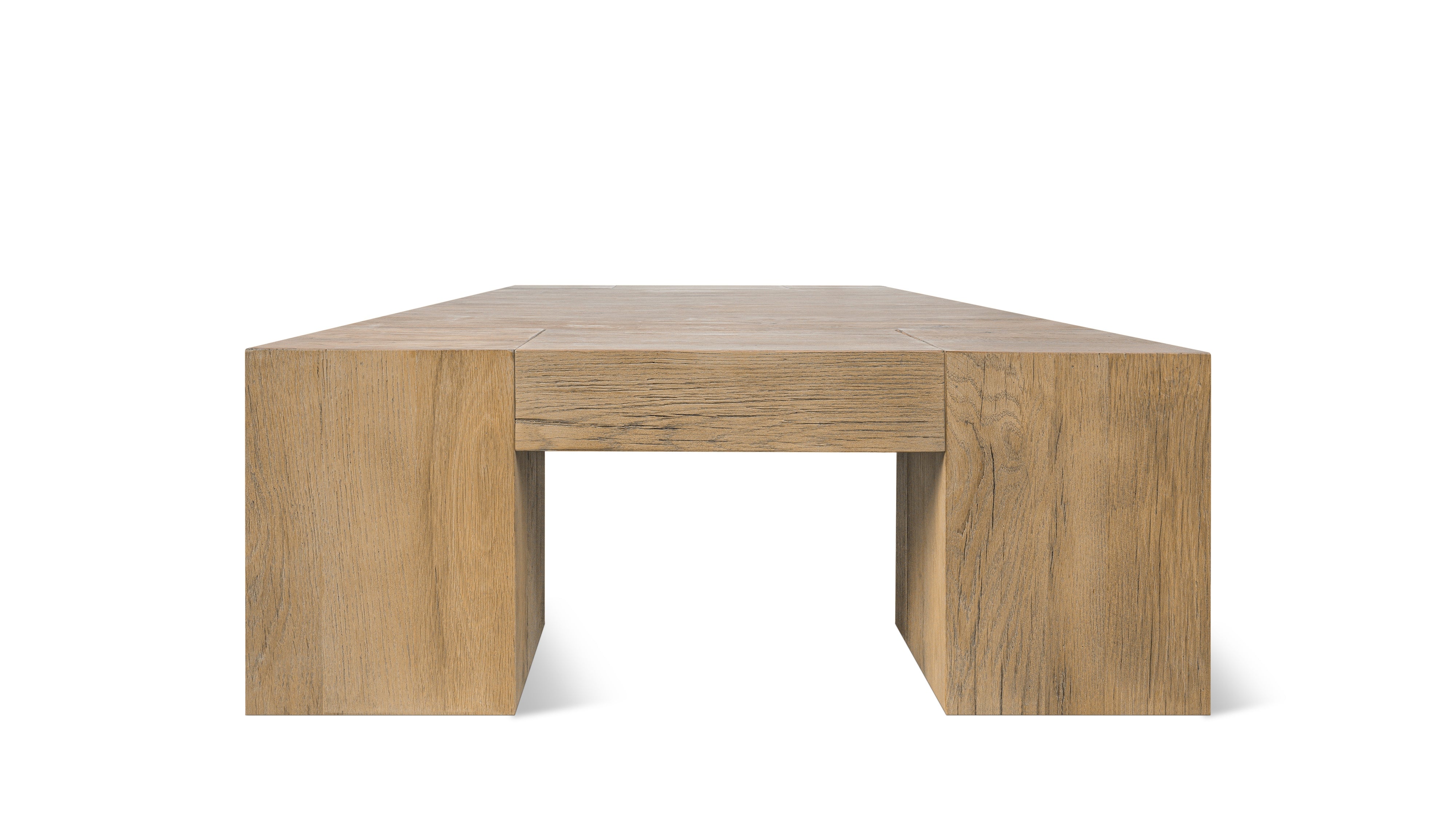 Arcade Coffee Table, Large, Rustic Oak