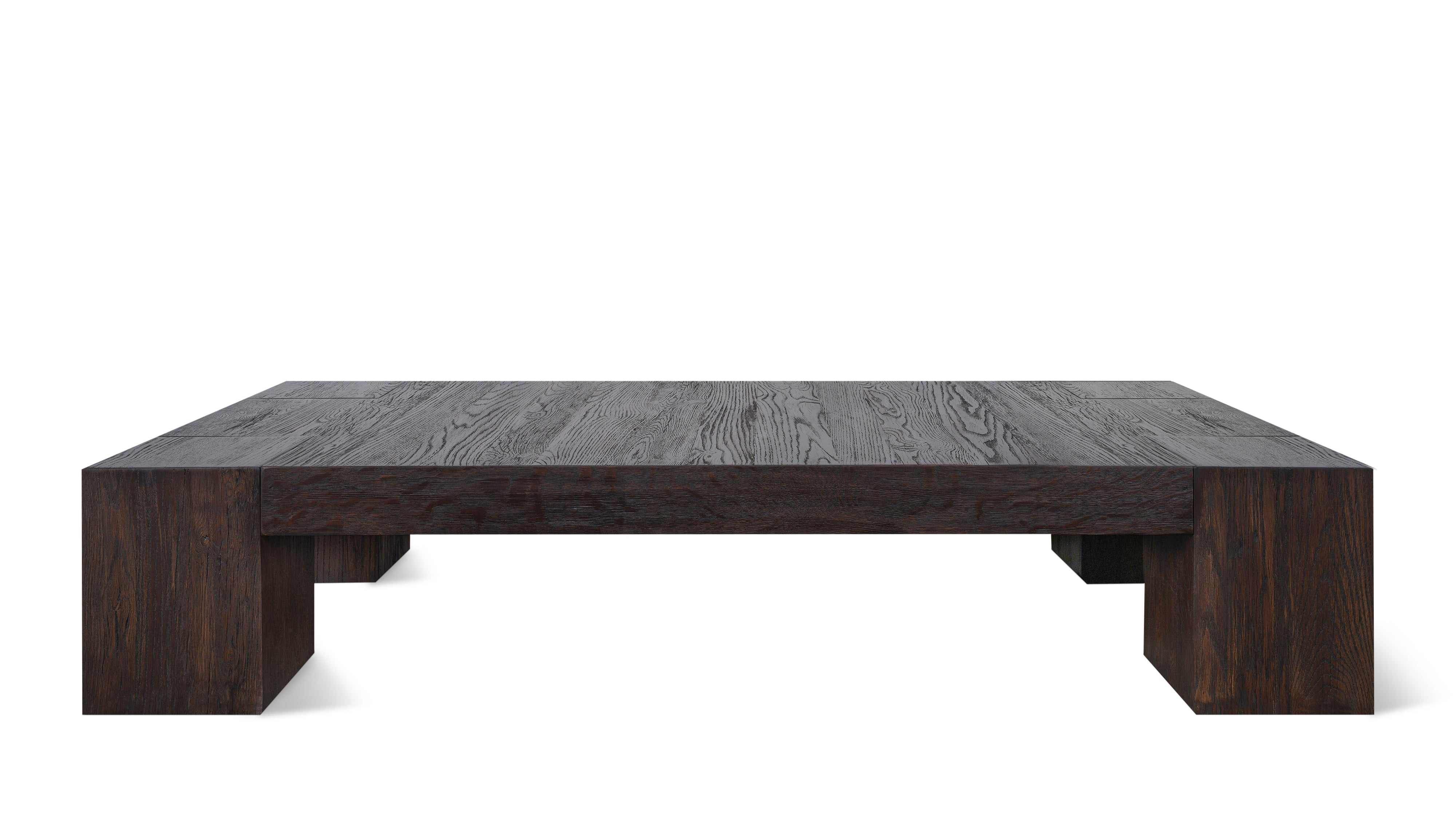 Arcade Coffee Table, Large, Brown Oak