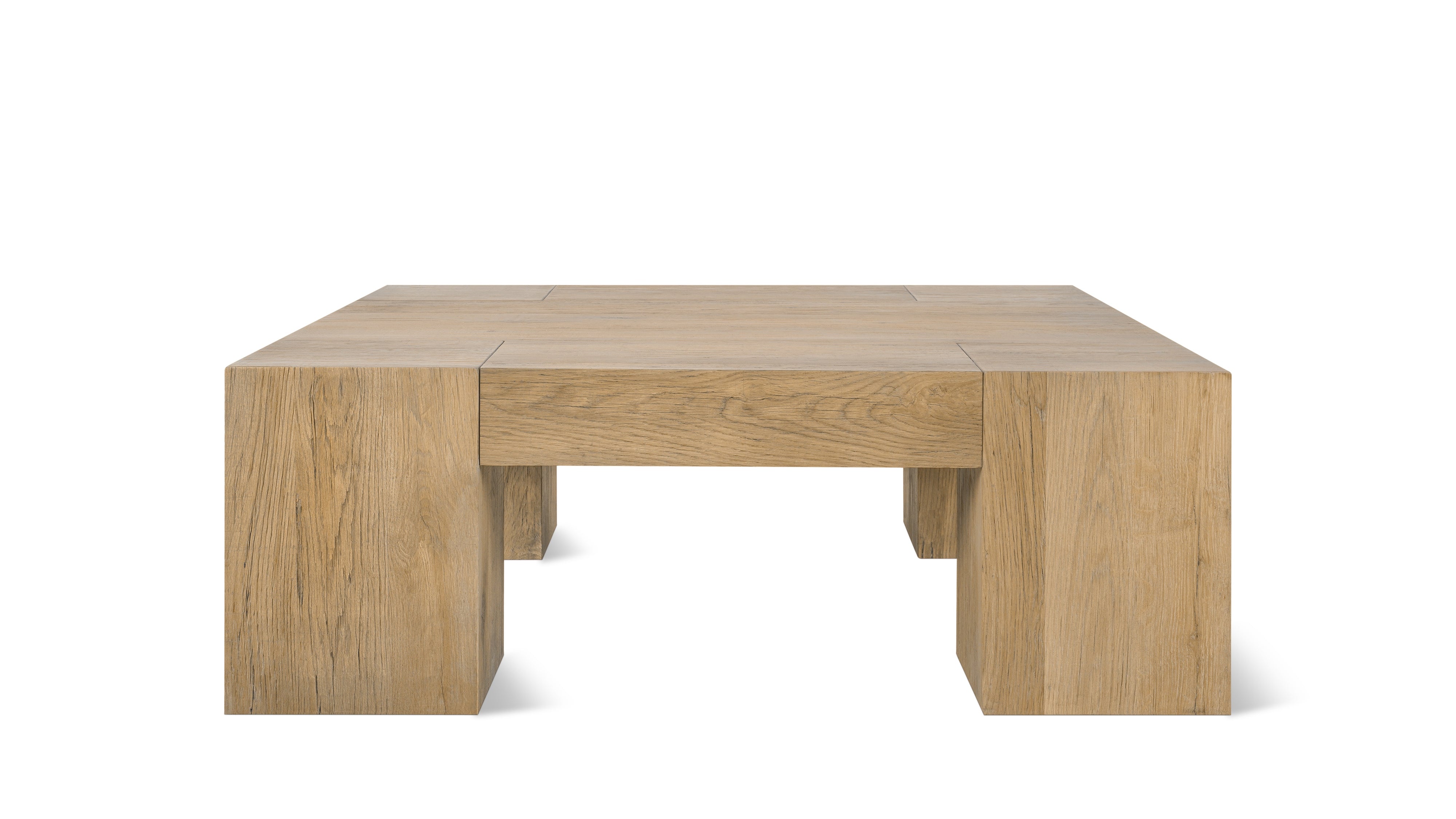 Arcade Coffee Table, Regular, Rustic Oak