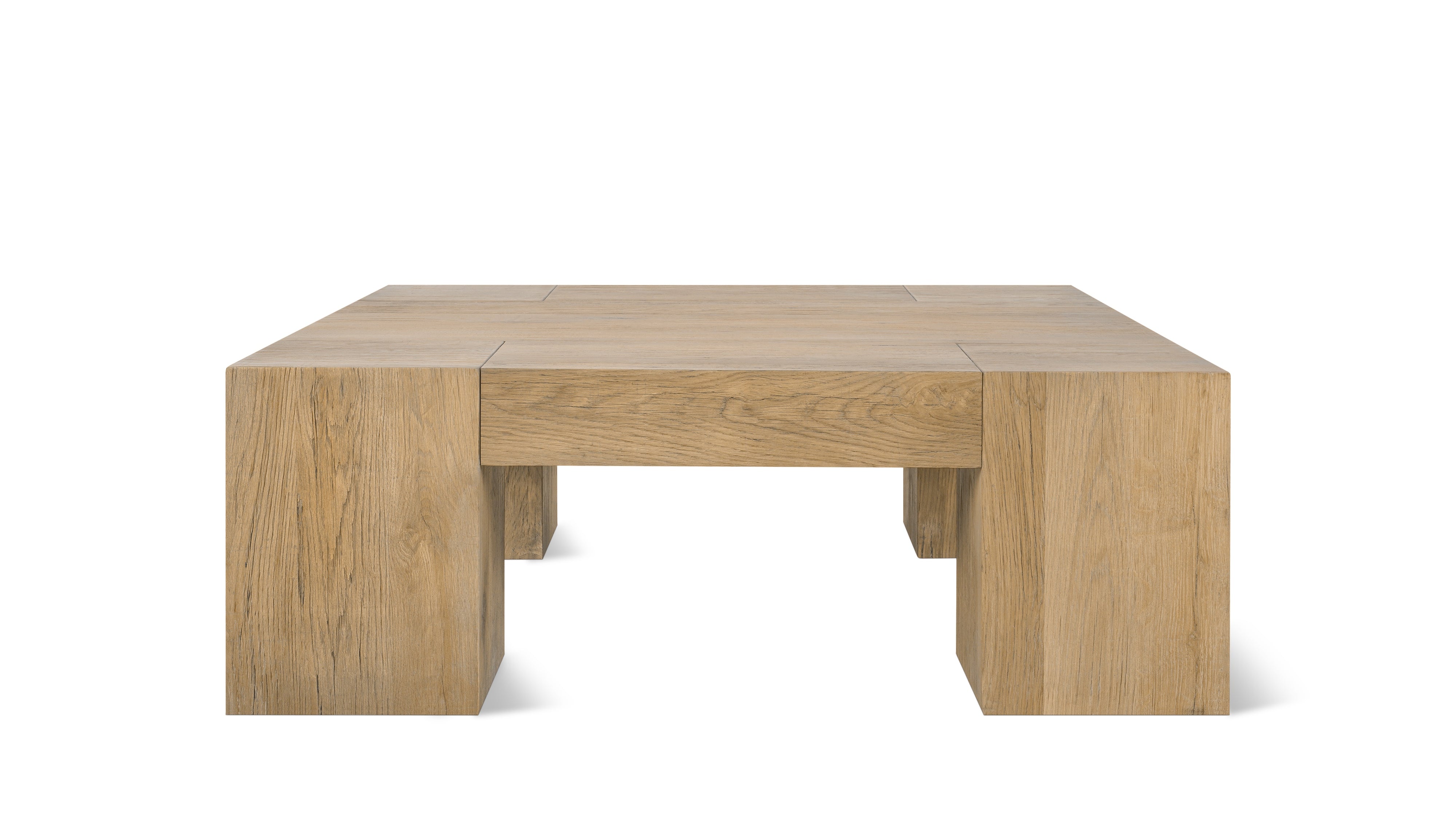 Arcade Coffee Table, Regular, Rustic Oak