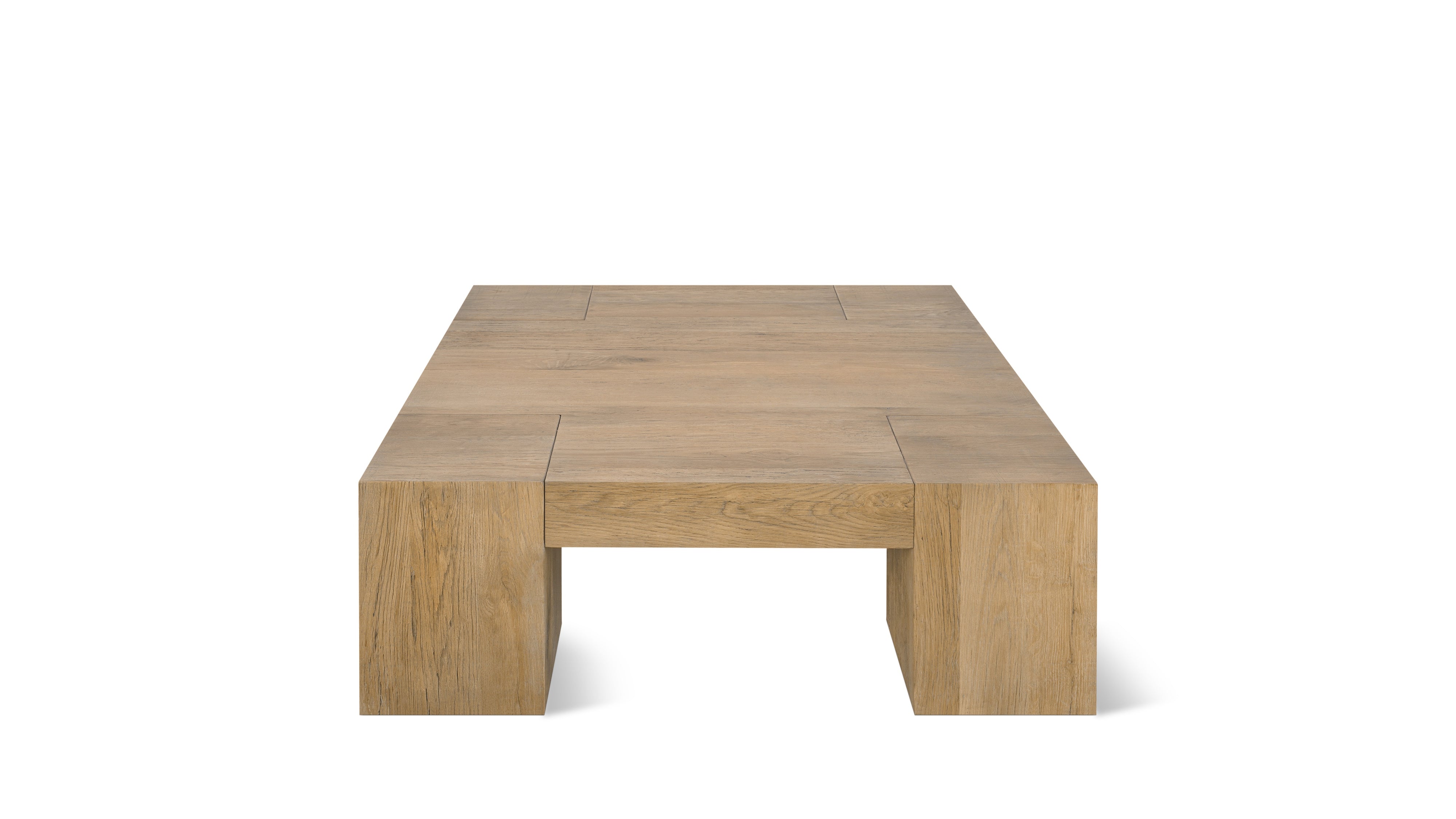 Arcade Coffee Table, Regular, Rustic Oak