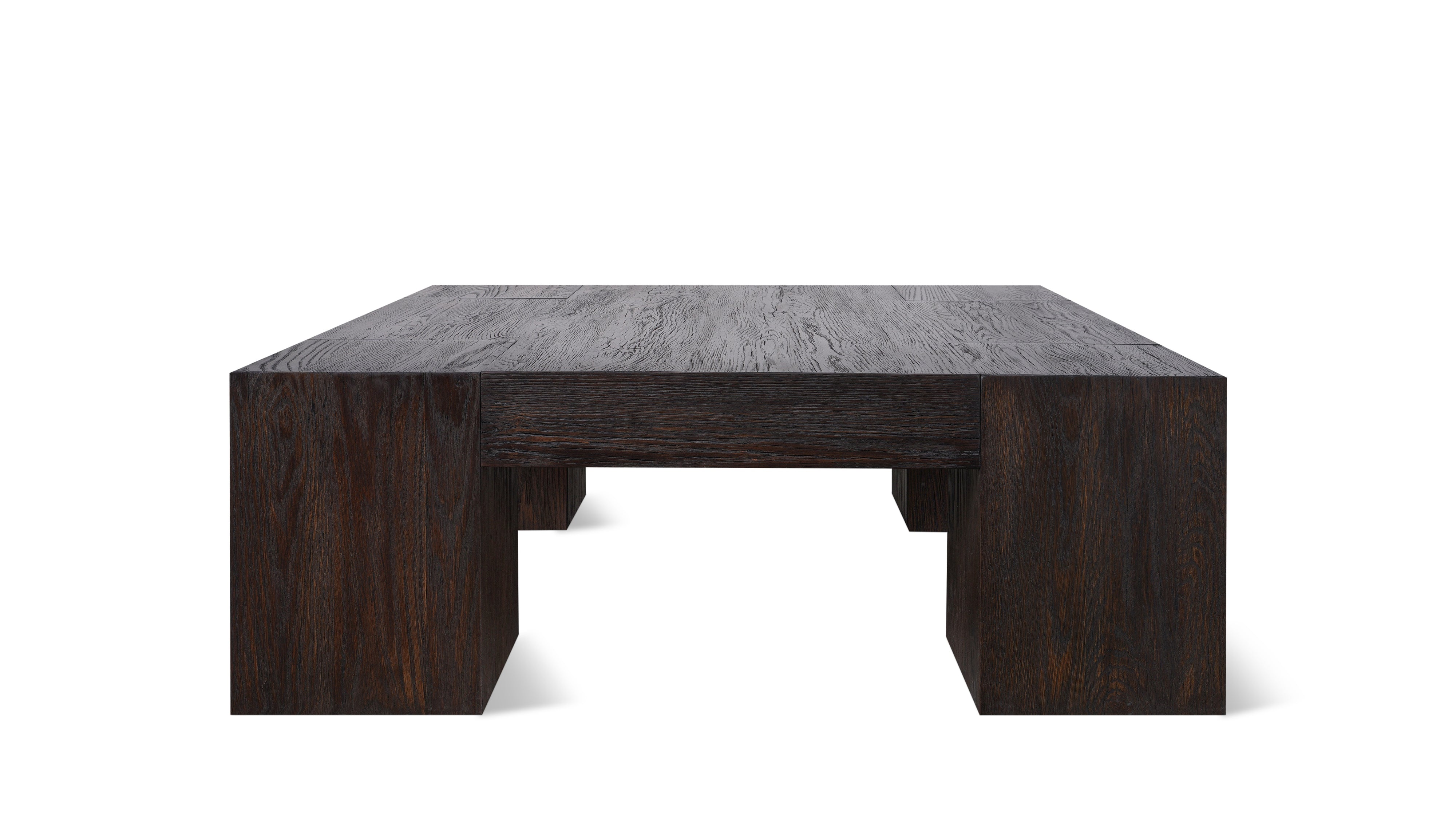 Arcade Coffee Table, Regular, Brown Oak